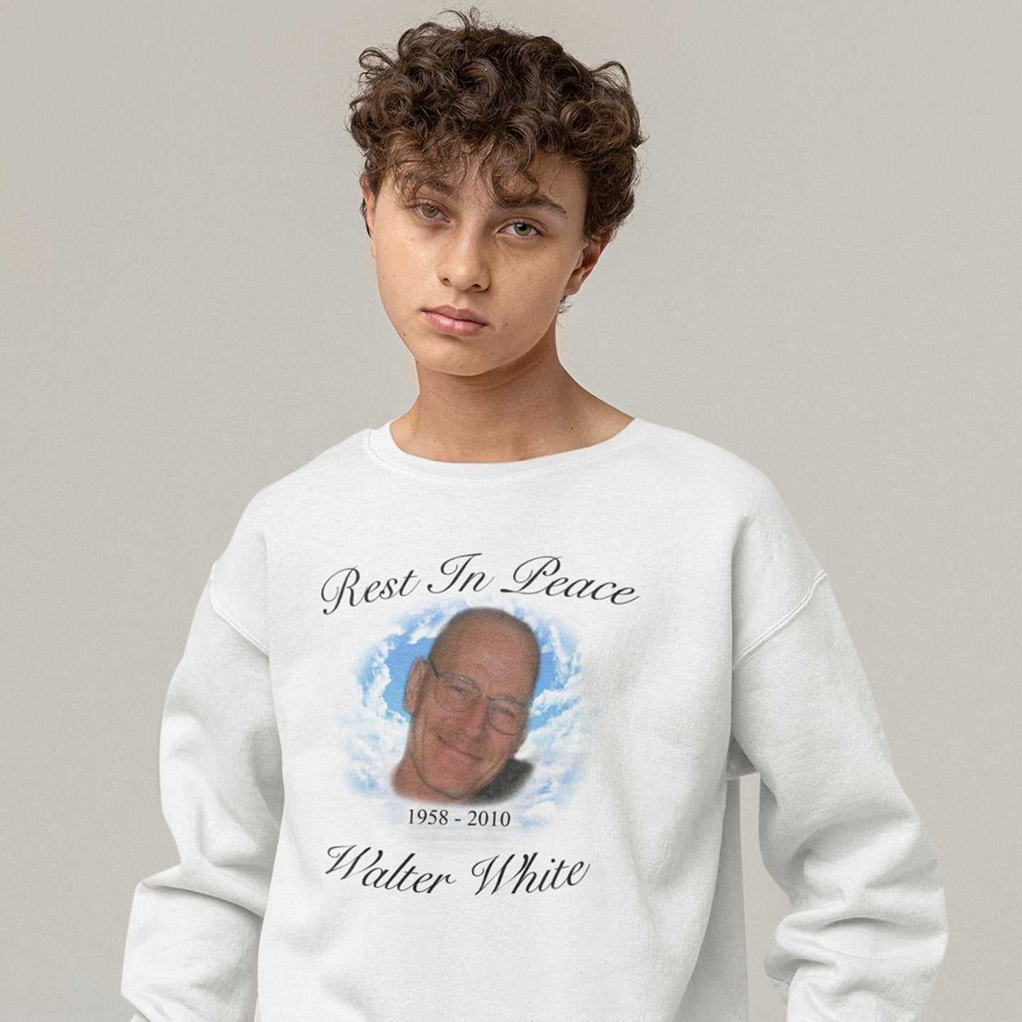R.I.P. Walter White Breaking Bad - Sweatshirt - The Films Point