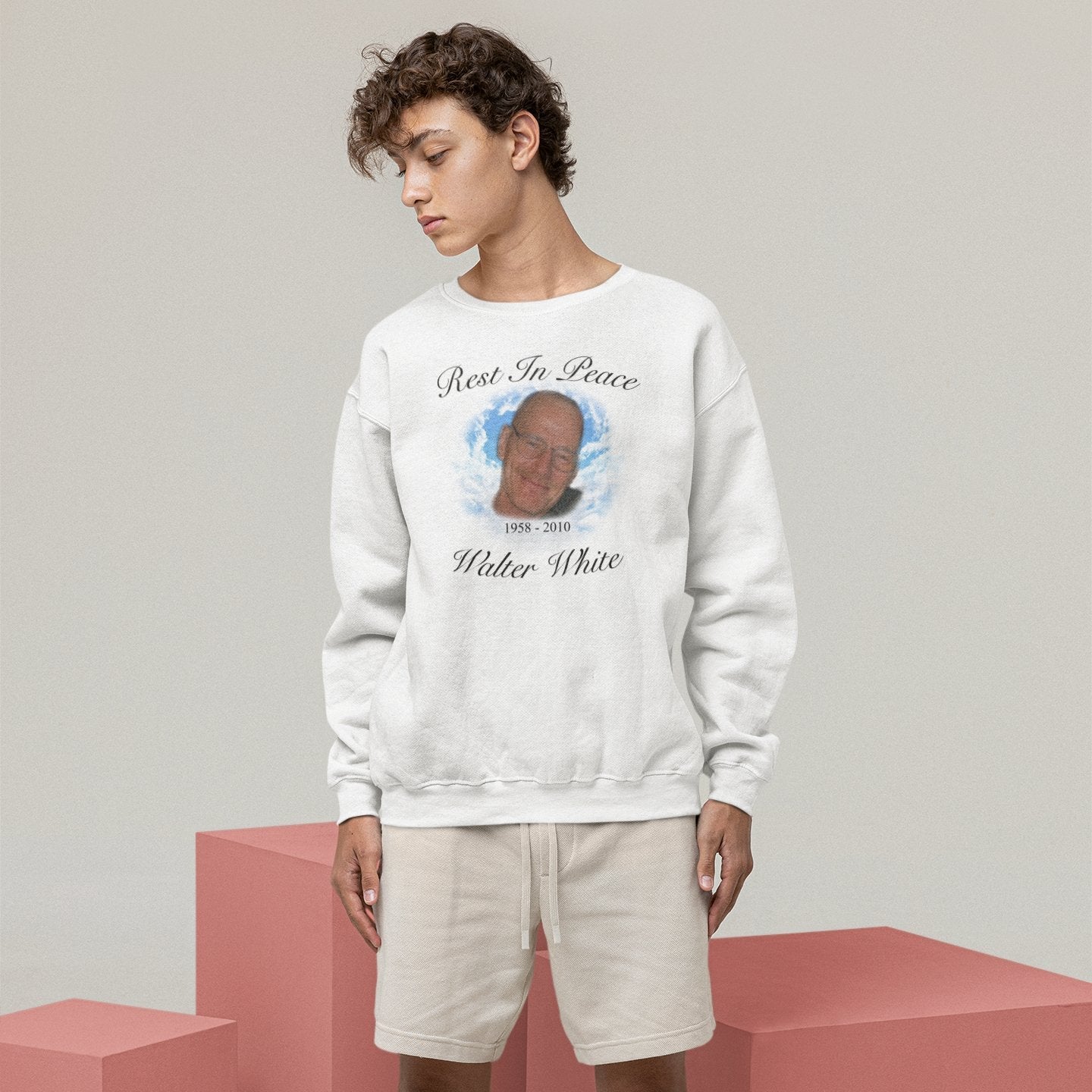 R.I.P. Walter White Breaking Bad - Sweatshirt - The Films Point
