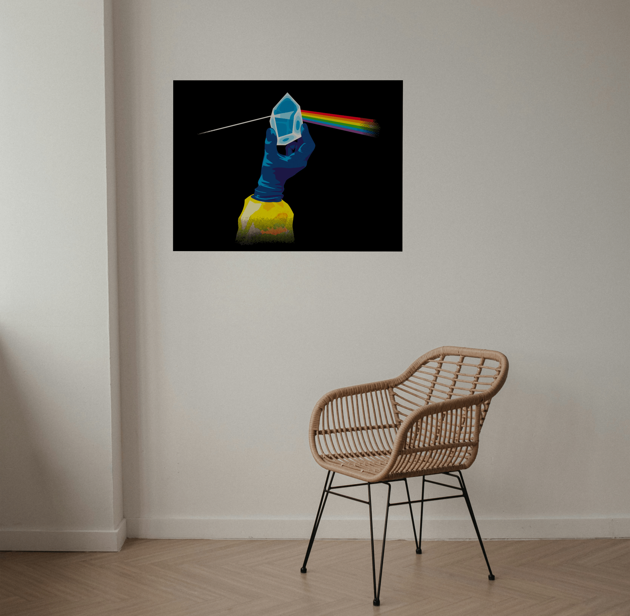 The Dark Side Of Meth - Canvas Art - The Films Point