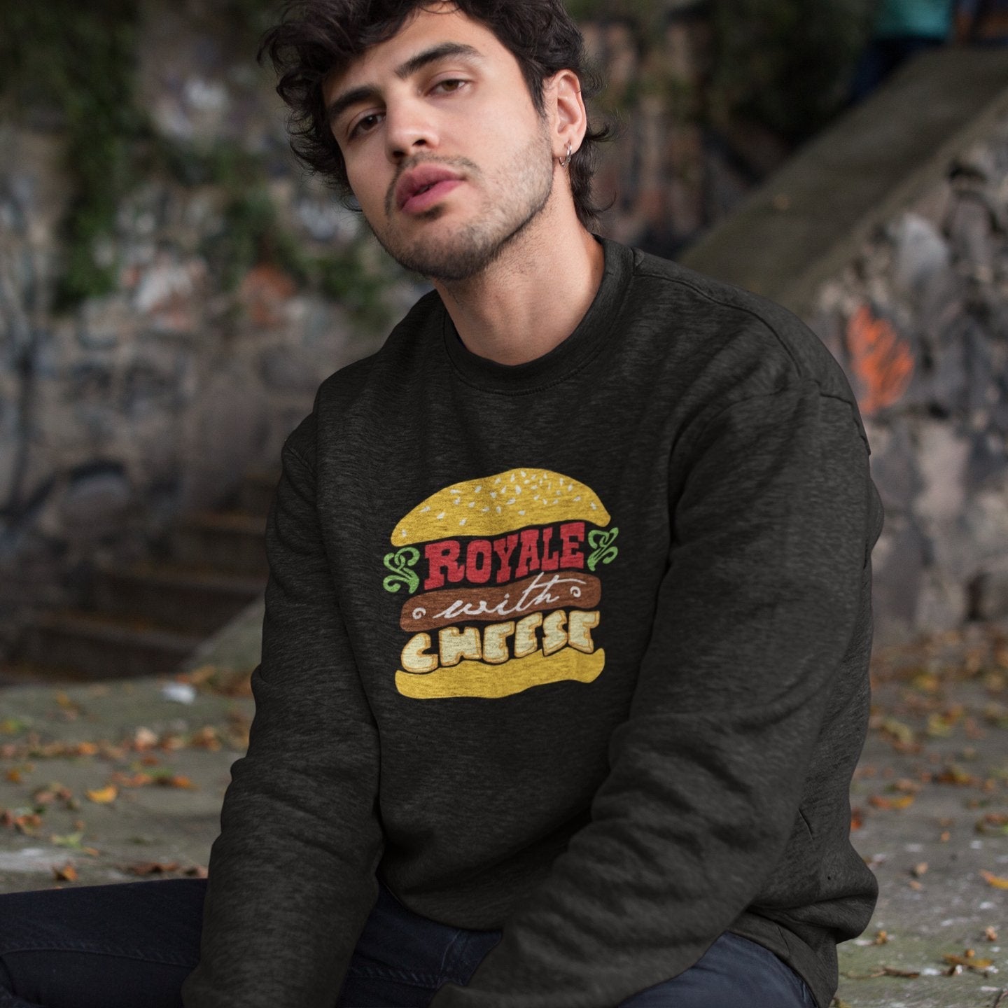Royale With Cheese Pulp Fiction - Sweatshirt - The Films Point