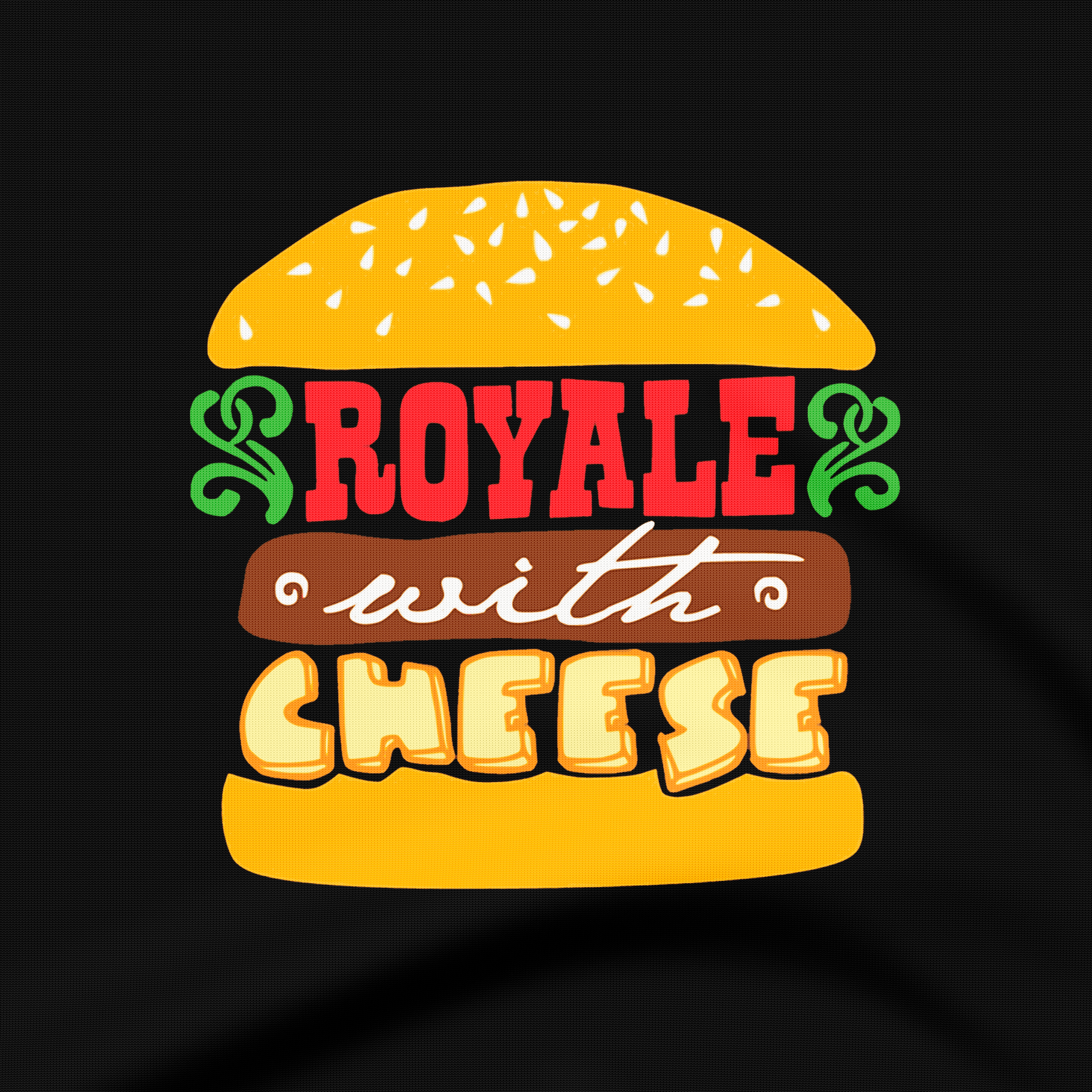 Royale With Cheese Pulp Fiction - T-Shirt - The Films Point