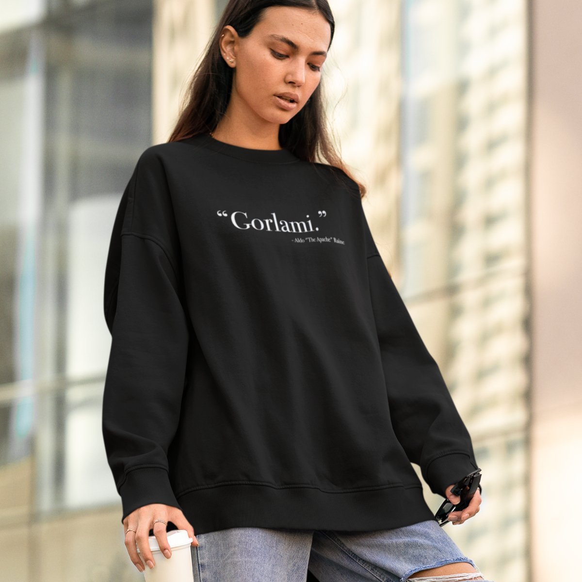 Say Gorlami Inglourious Basterds - Sweatshirt - The Films Point