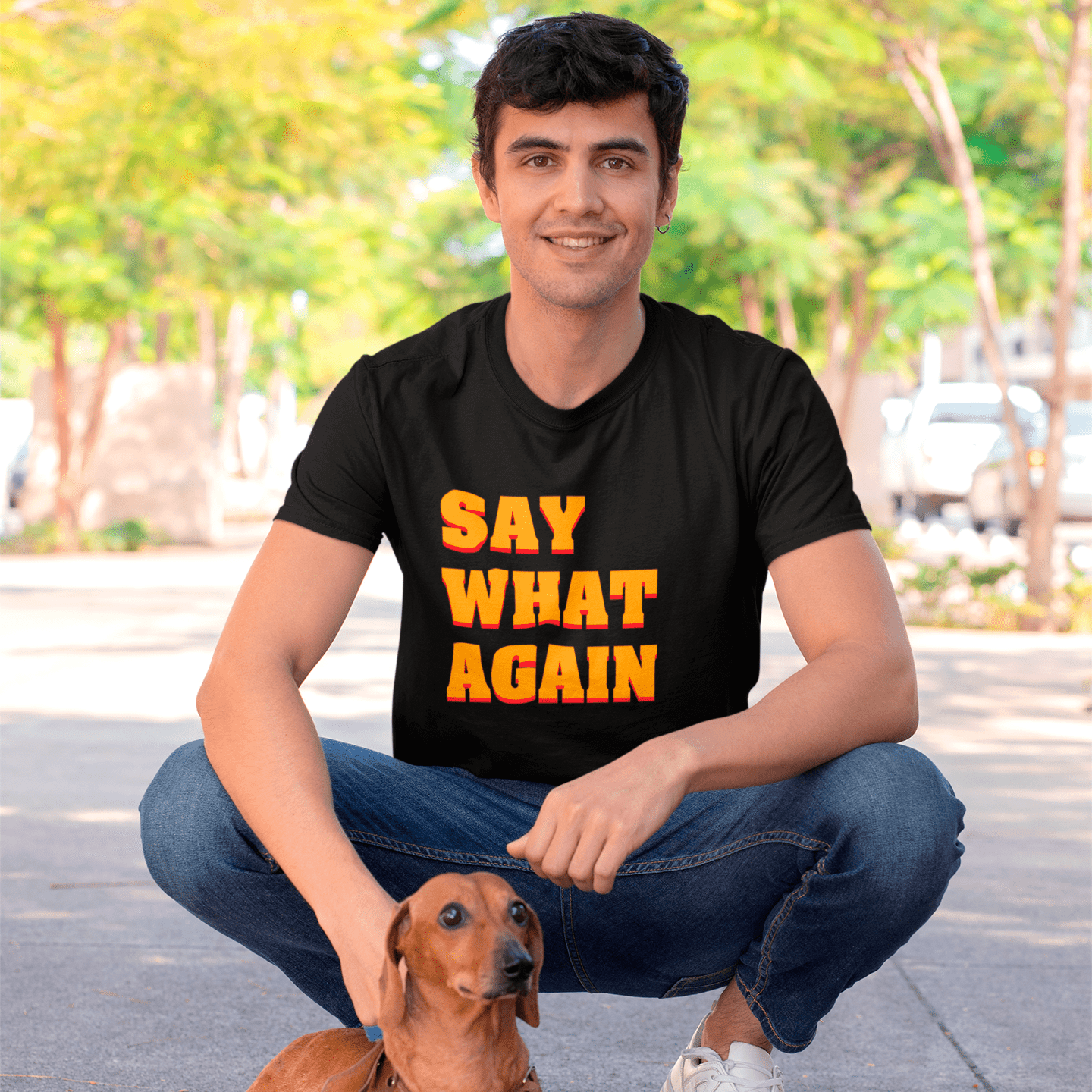 Say What Again Pulp Fiction - T-Shirt - The Films Point