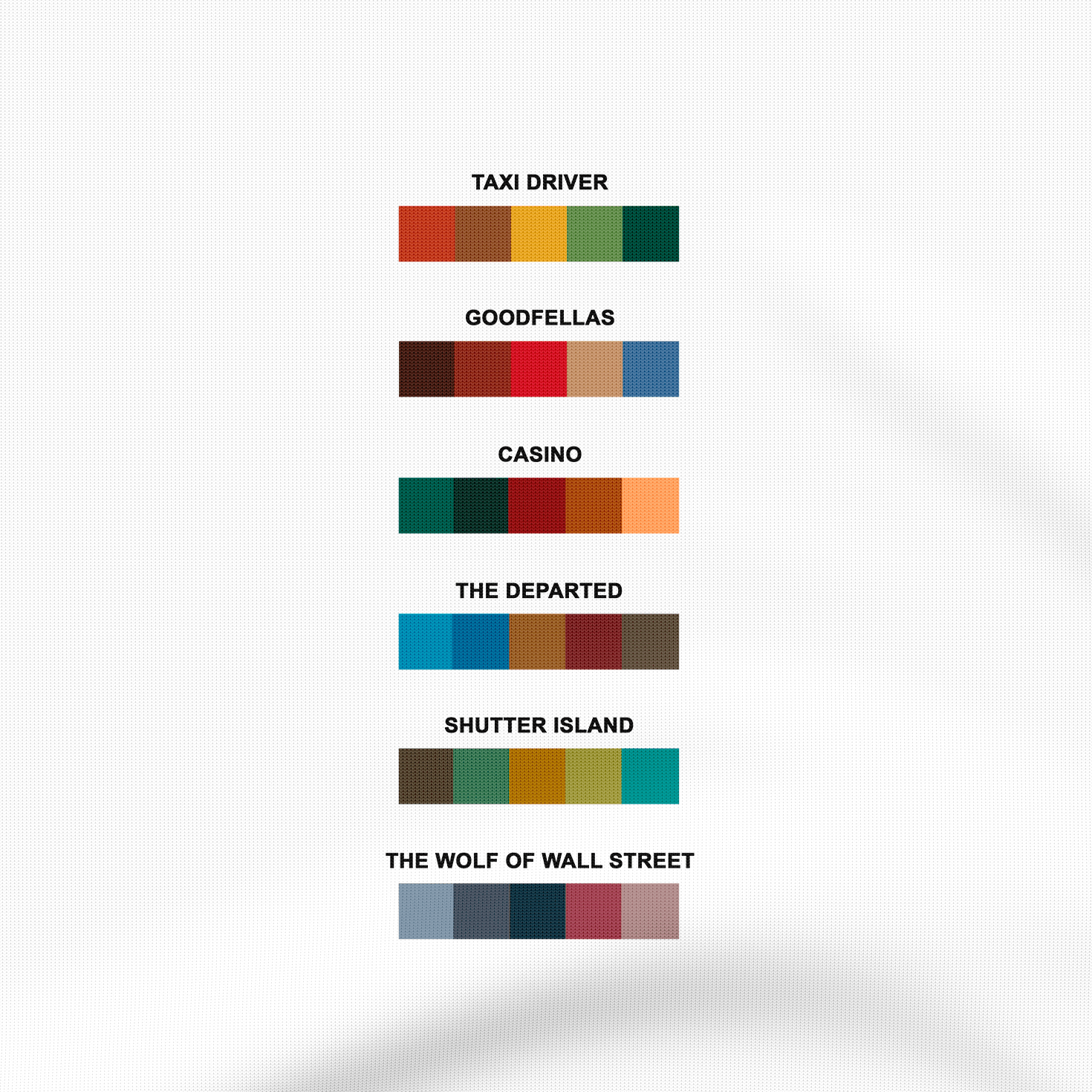 Scorsese Colors - Sweatshirt - The Films Point