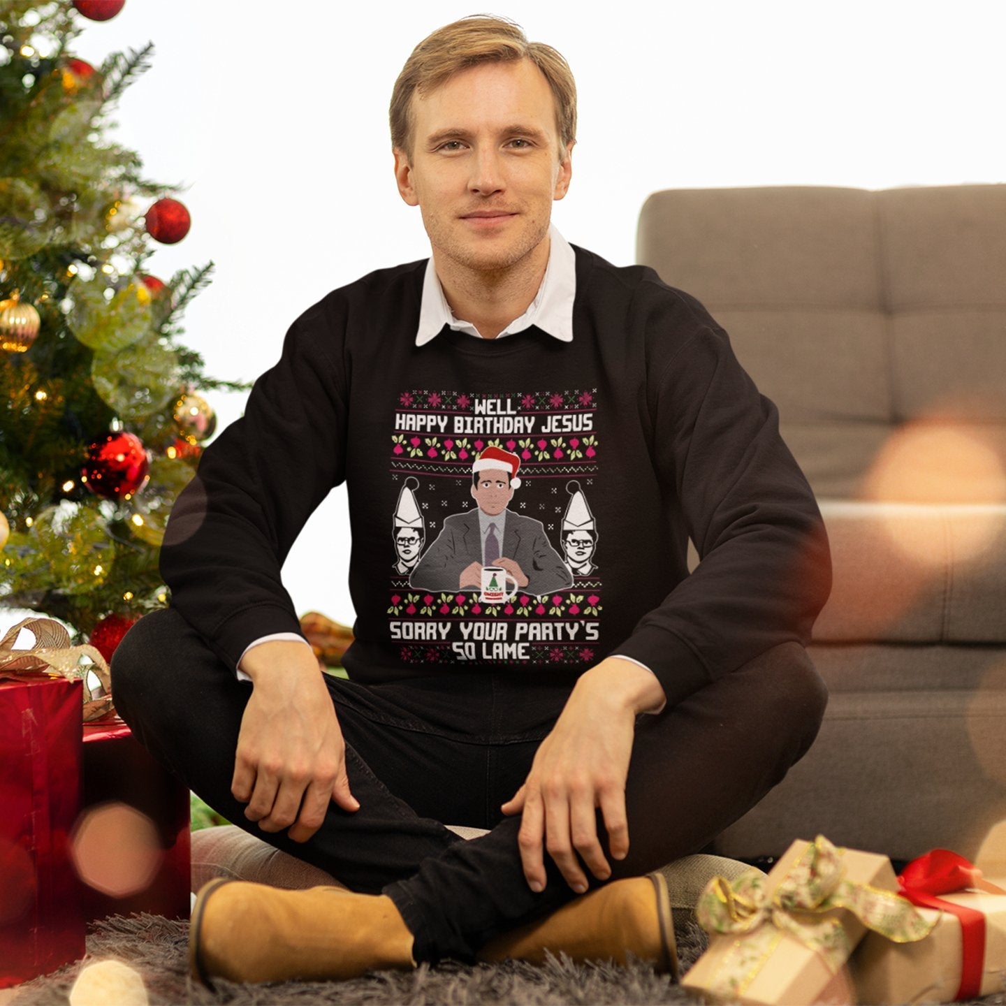 Sorry Your Party's So Lame The Office - Sweatshirt - The Films Point