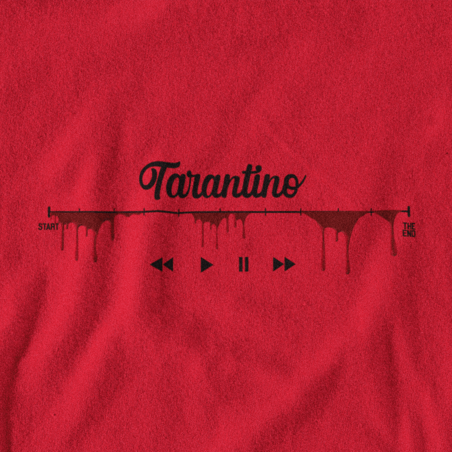 Tarantino, bloody play bar - T-Shirt - The Films Point