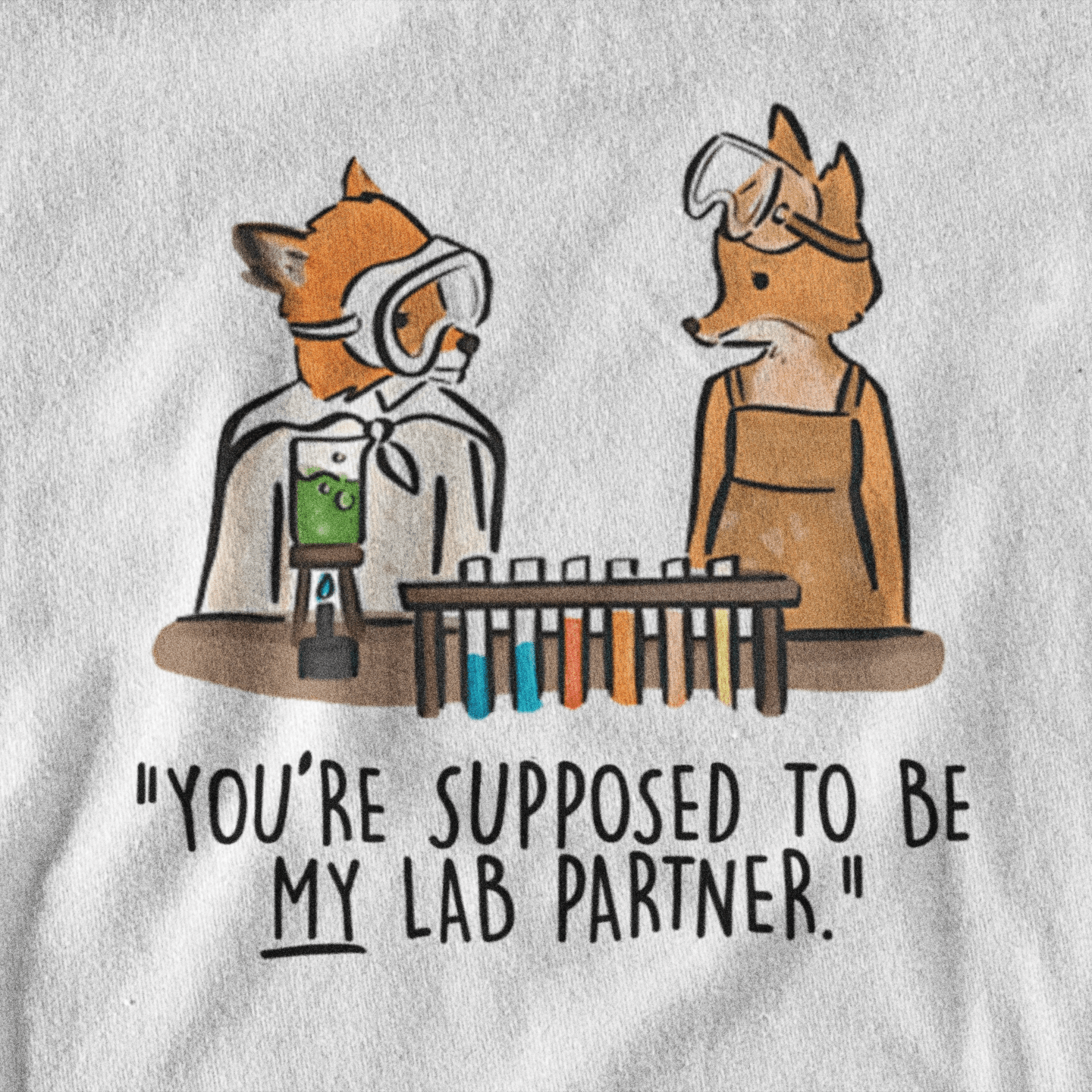 Fantastic Mr. Fox – Lab Partner Scene - Sweatshirt - The Films Point