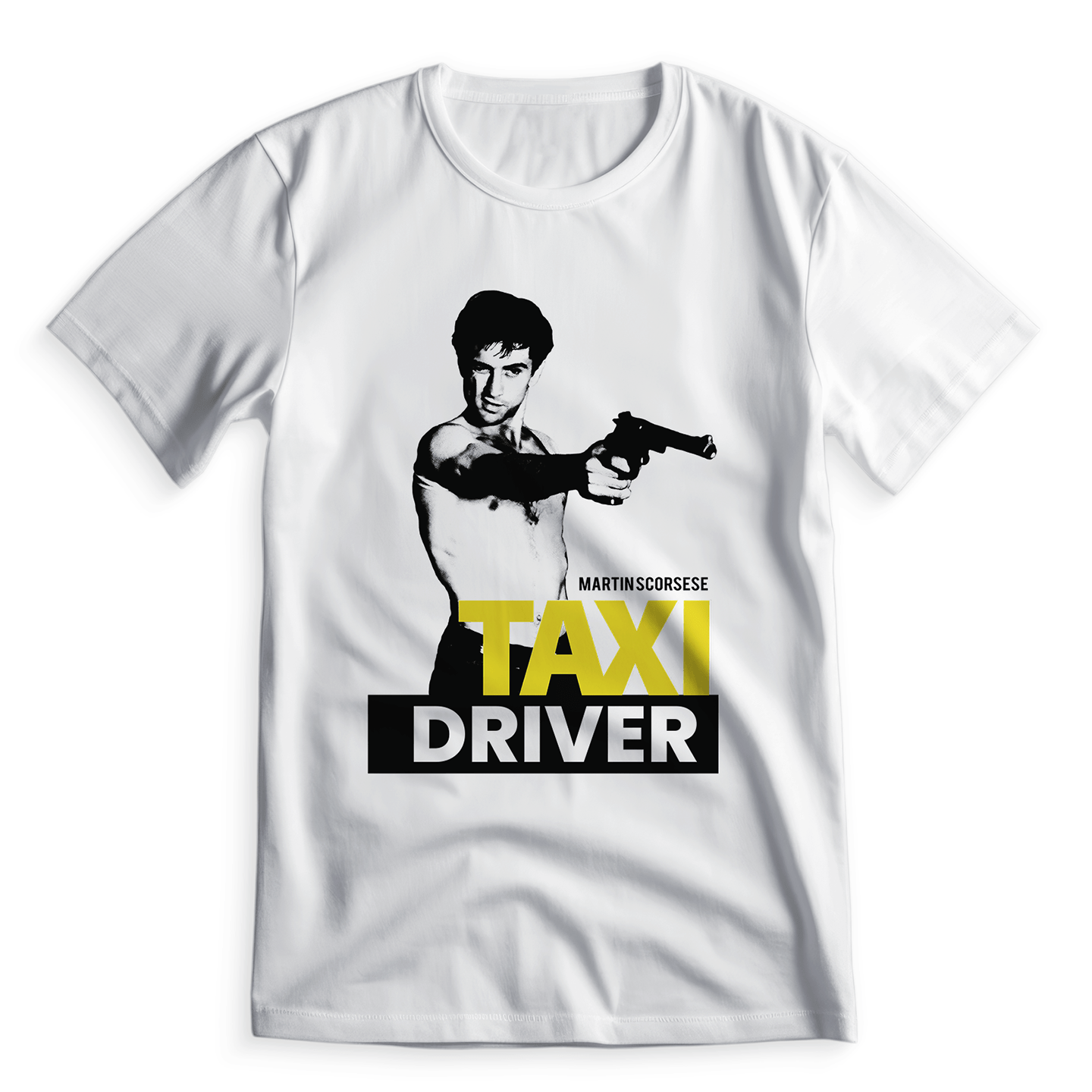 Taxi Driver Gun Poster Style - T-Shirt - The Films Point