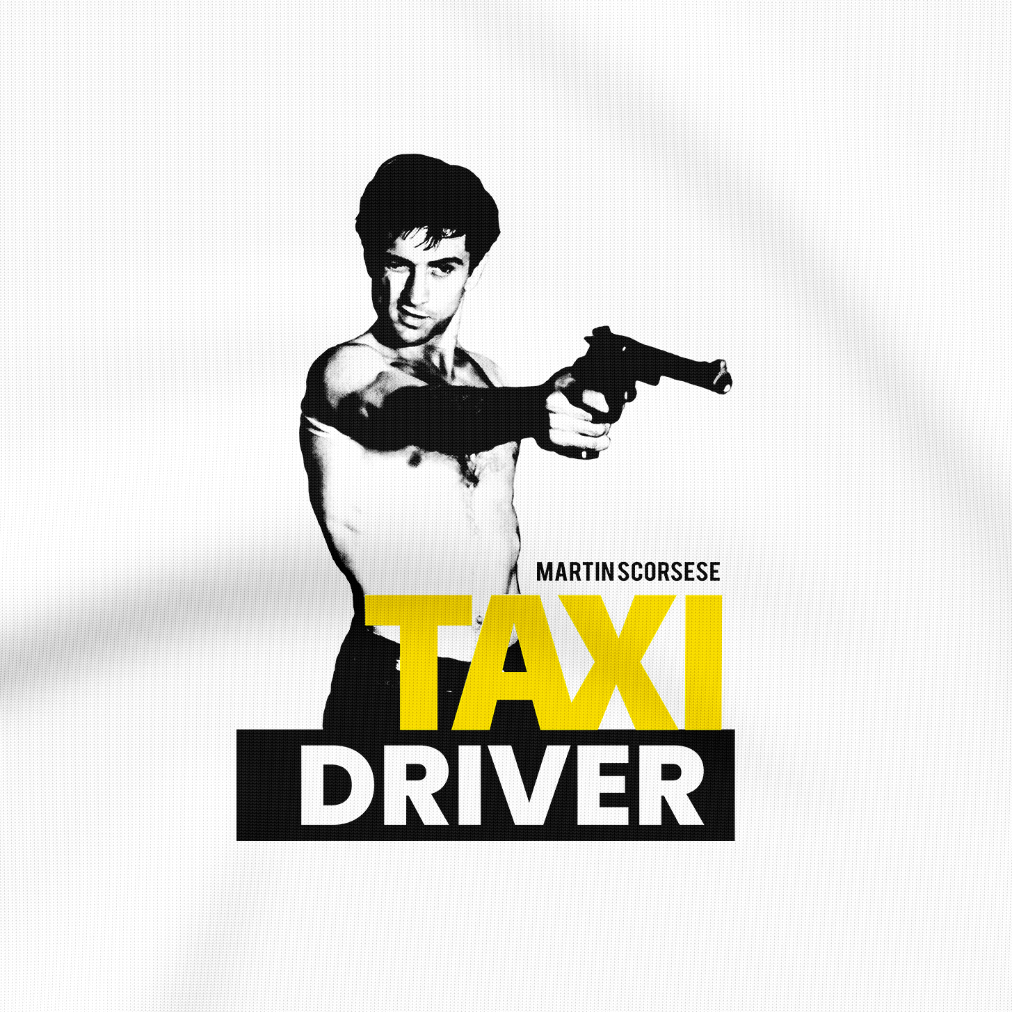 Taxi Driver Gun Poster Style - T-Shirt