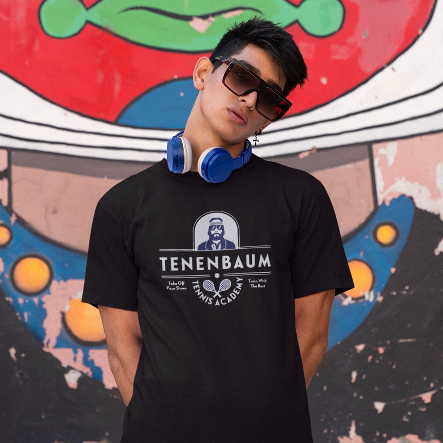 Tenenbaum Tennis Academy The Royal Tenenbaums - T-Shirt - The Films Point