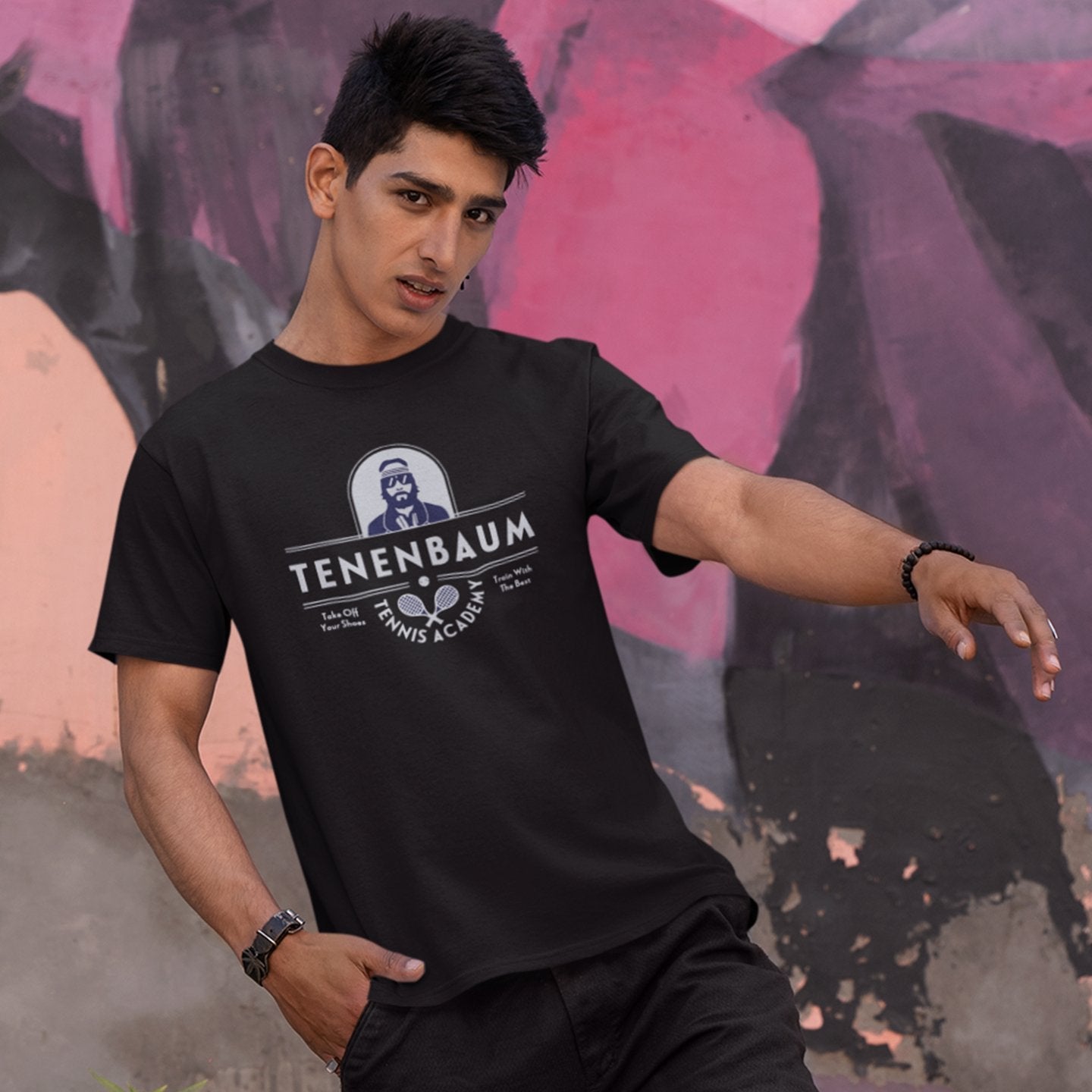 Tenenbaum Tennis Academy The Royal Tenenbaums - T-Shirt - The Films Point