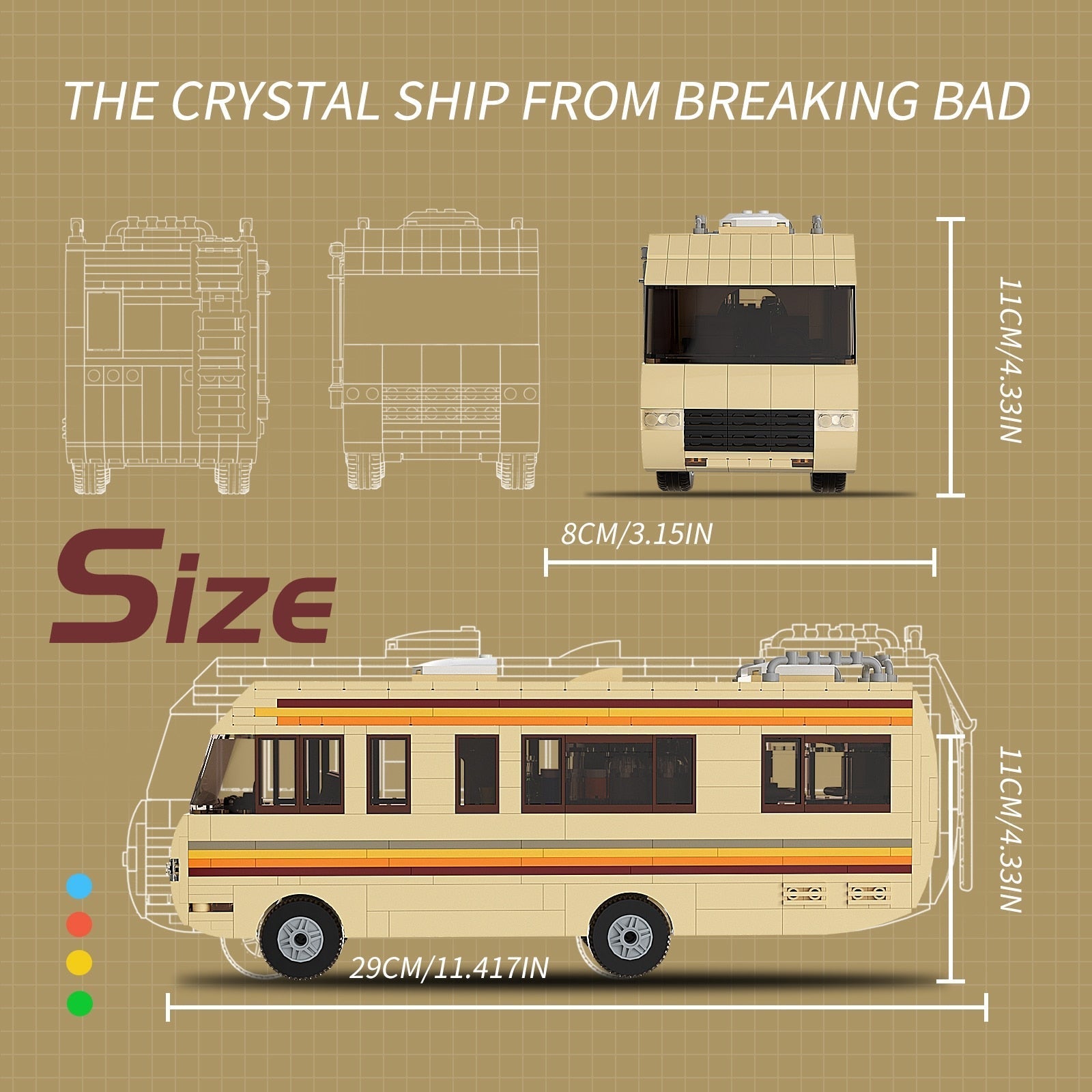 The Crystal Ship - Breaking Bad Lego