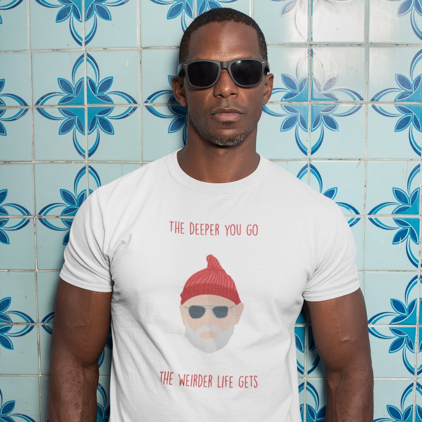 The Deeper You Go, The Weirder Life Gets - T-Shirt - The Films Point