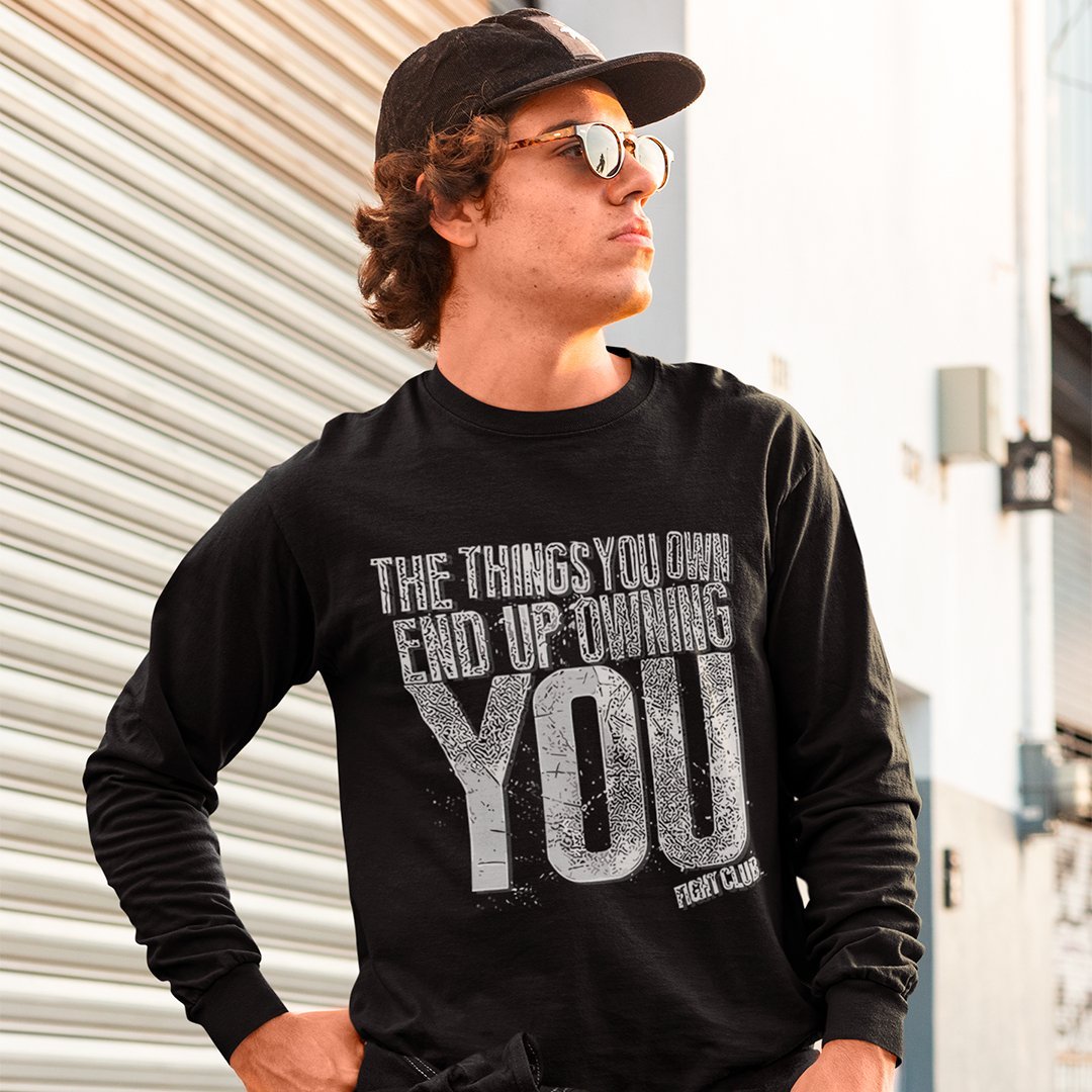 The Things You Own End Up Owning You Fight Club - Sweatshirt - The Films Point