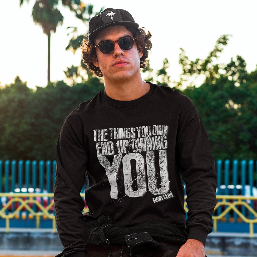 The Things You Own End Up Owning You Fight Club - Sweatshirt - The Films Point
