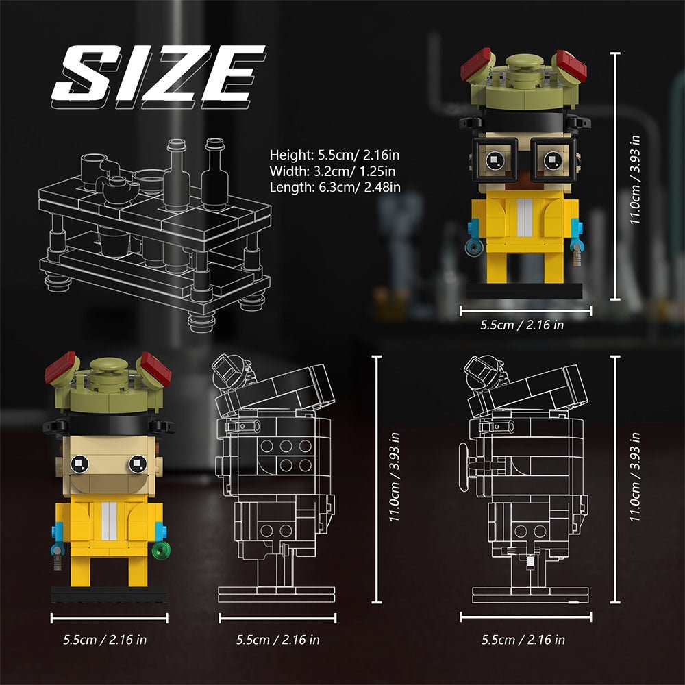 Walter & Jesse - Blocks Figures - The Films Point