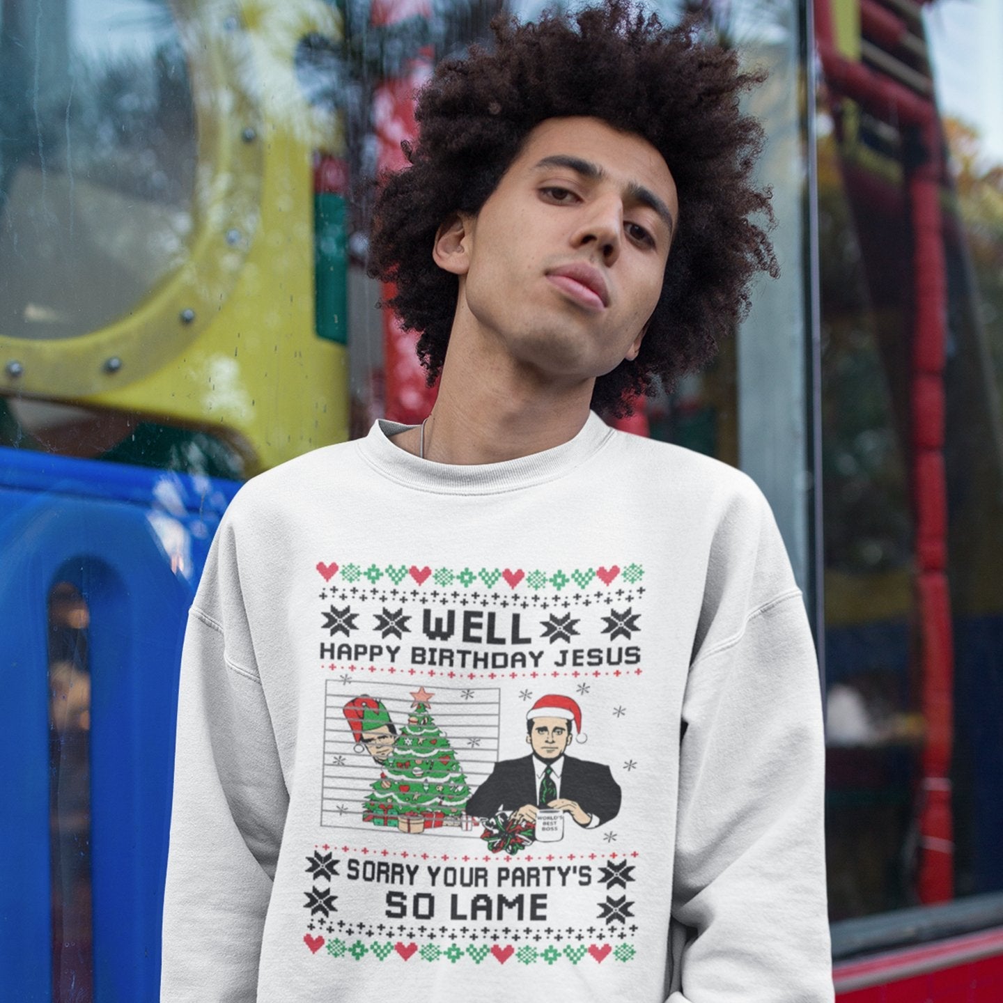 Well Happy Birthday Jesus - Sweatshirt - The Films Point