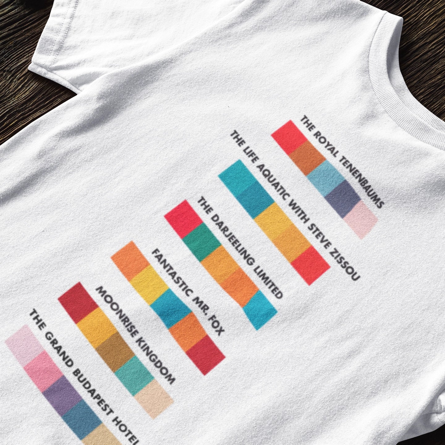 Wes Anderson Colors - T-Shirt