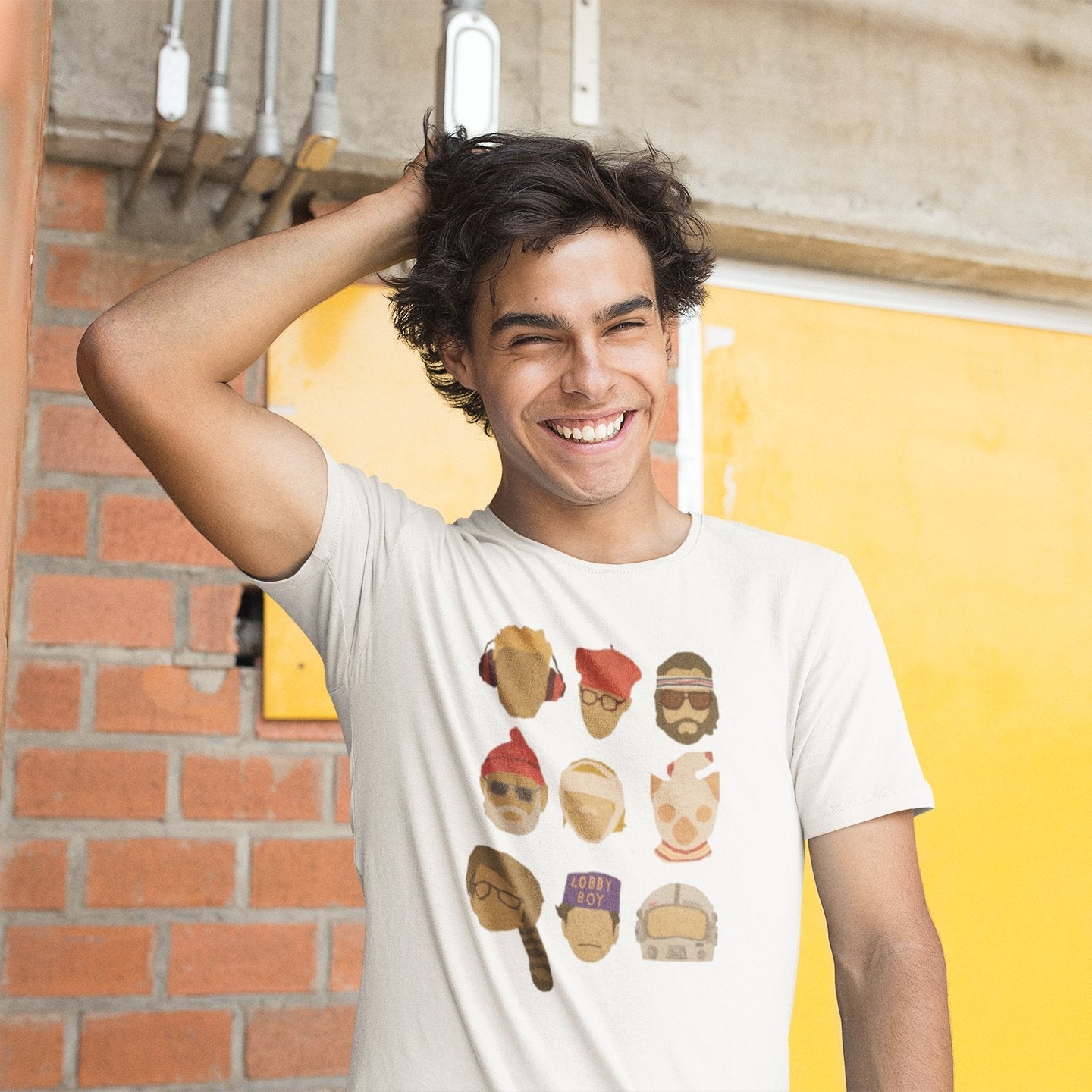 Wes Anderson Hats - T-Shirt