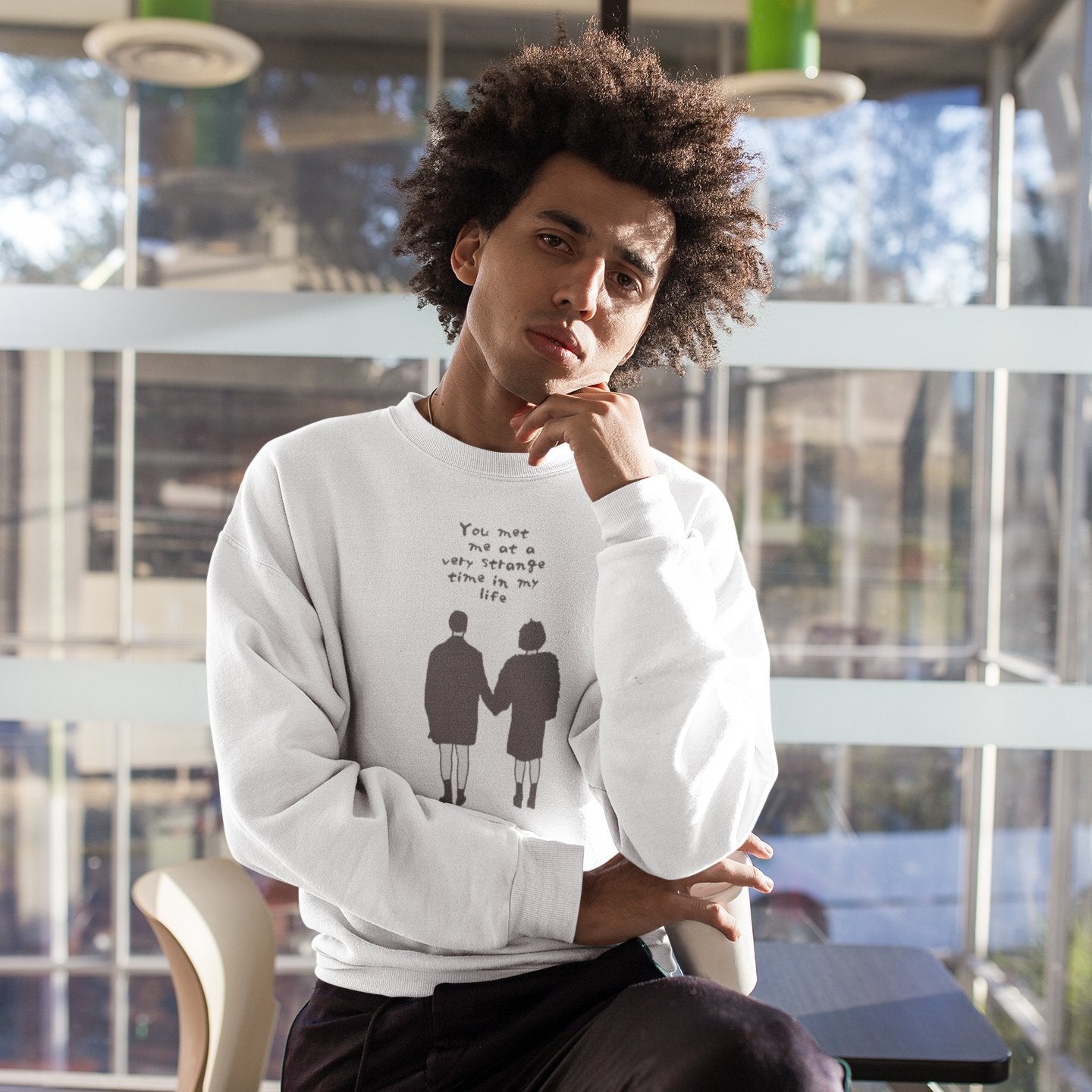 You Met Me at a Very Strange Time in My Life Fight Club - Sweatshirt - The Films Point