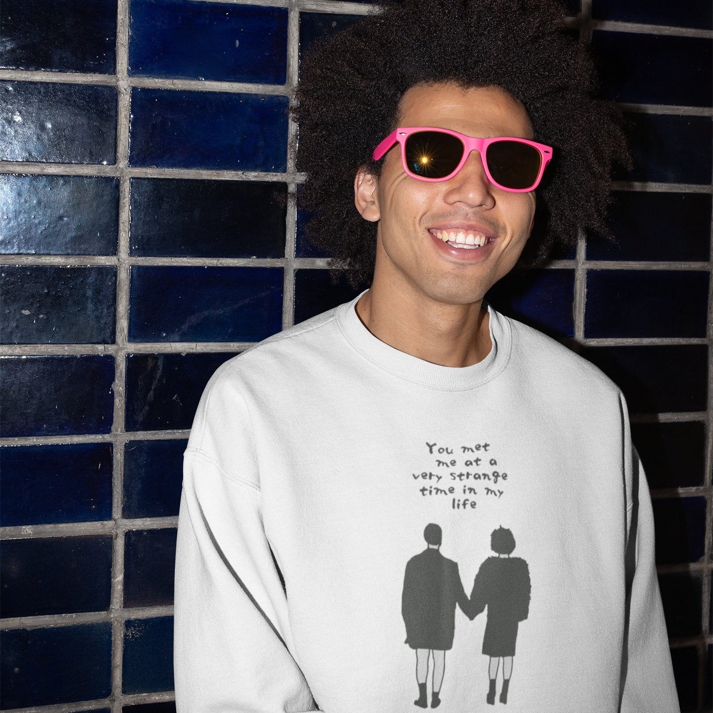You Met Me at a Very Strange Time in My Life Fight Club - Sweatshirt - The Films Point