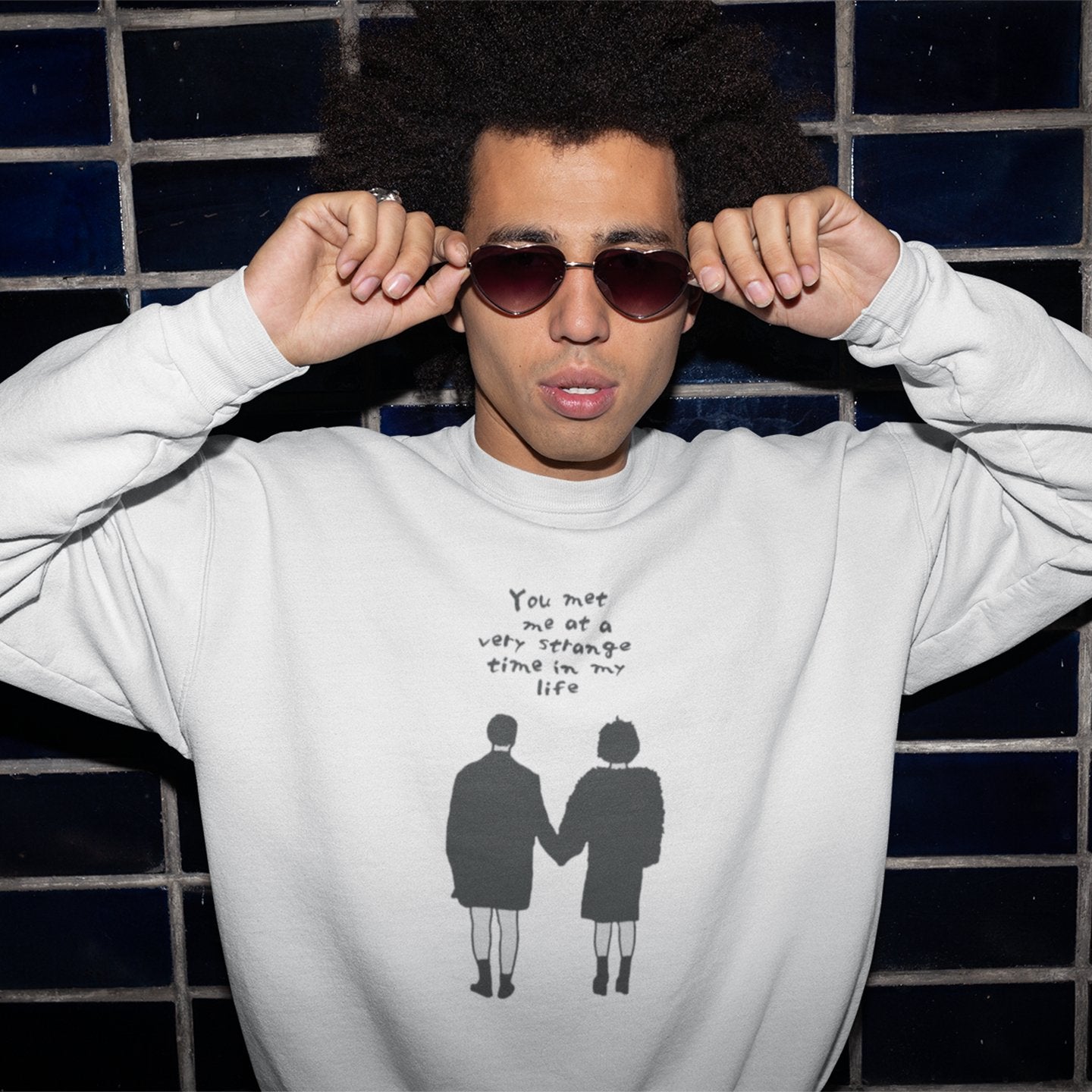 You Met Me at a Very Strange Time in My Life Fight Club - Sweatshirt - The Films Point