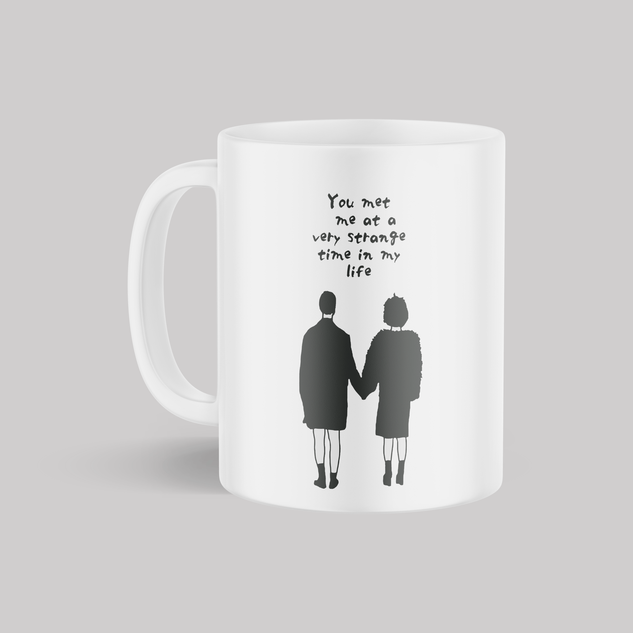 You Met Me at a Very Strange Time in My Life Fight Club - Mug - The Films Point