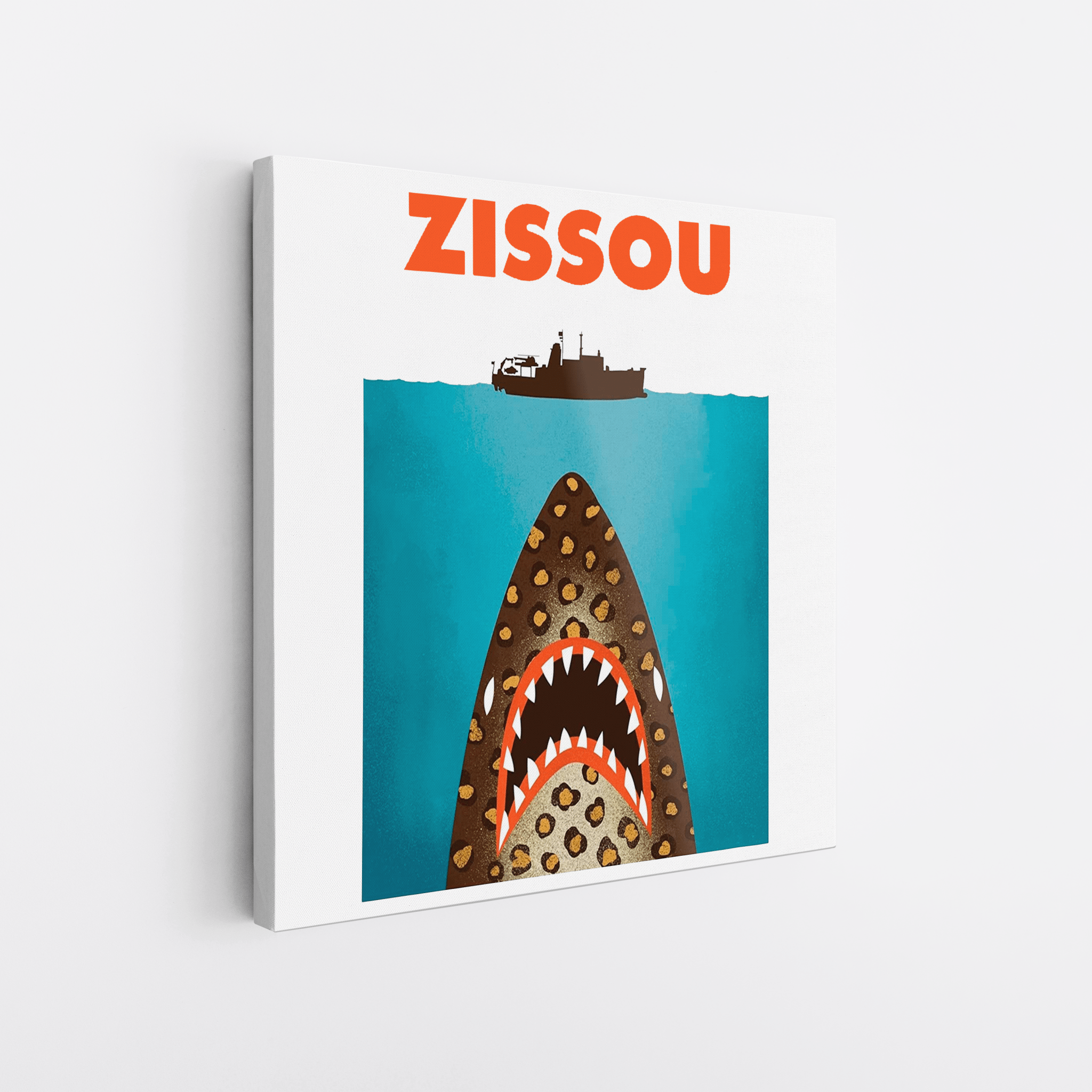 Zissou Wes Anderson - Canvas Art - The Films Point