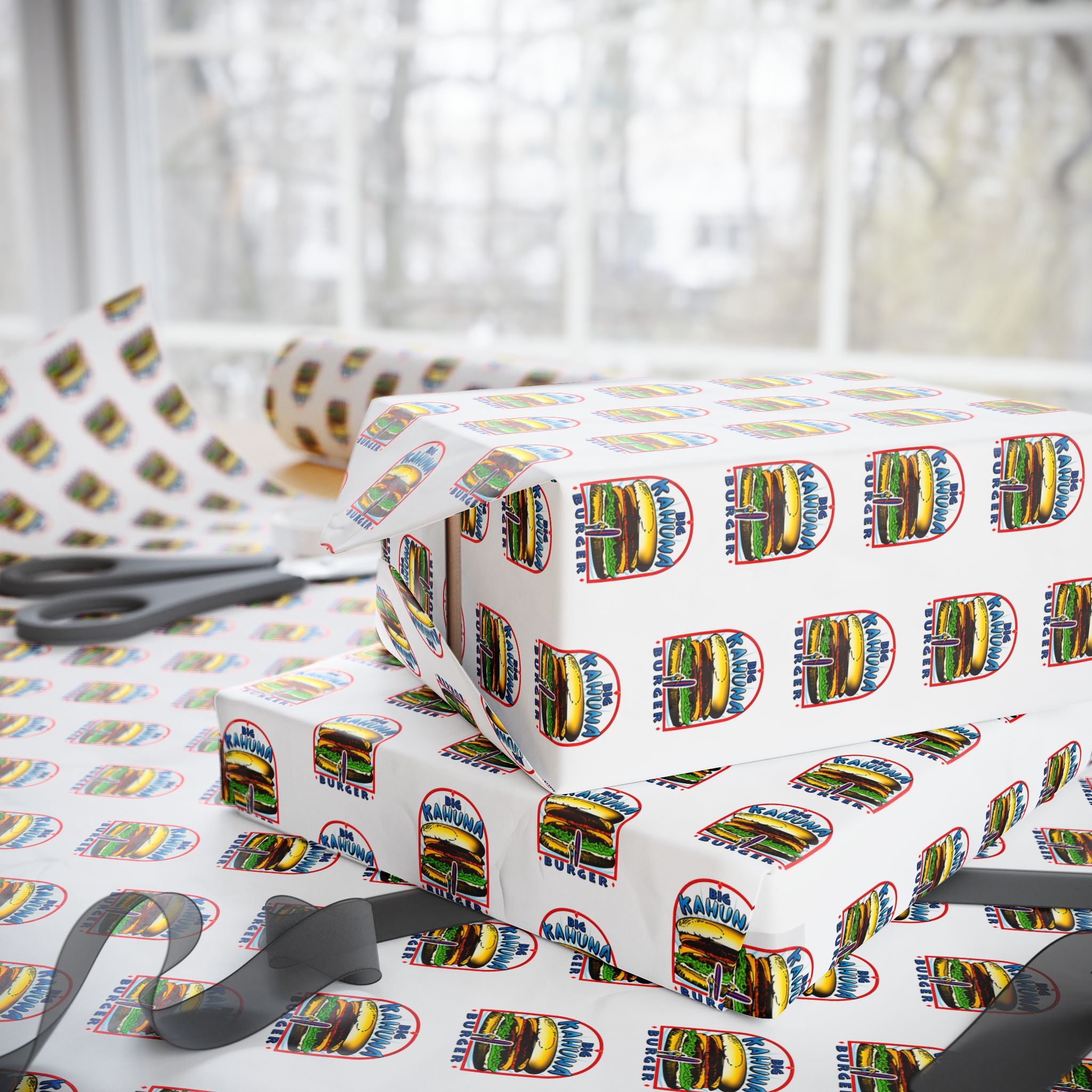 Big Kahuna Burger Pulp Fiction - Wrapping Paper - The Films Point