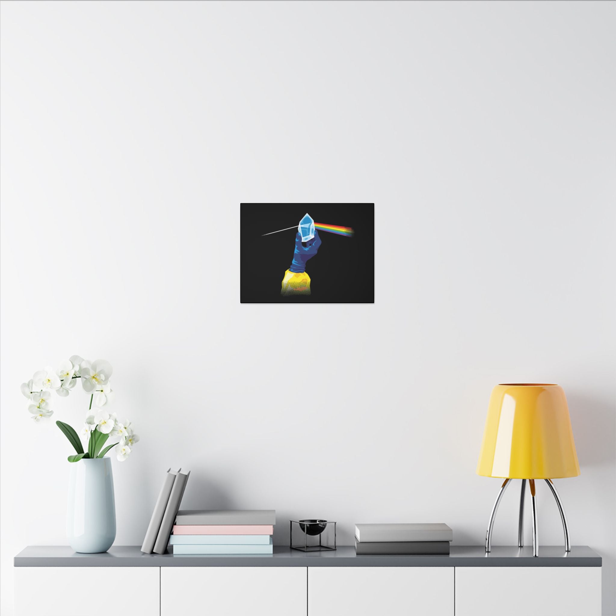 The dark side of meth -Matte Canvas