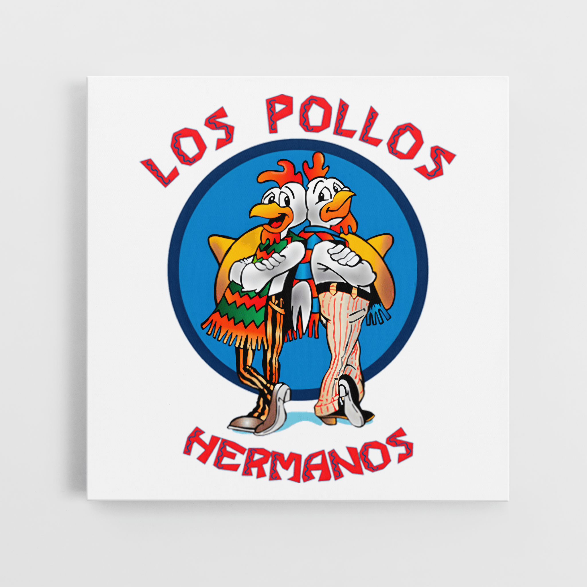 Los Pollos Hermanos Breaking Bad - Canvas Art - The Films Point