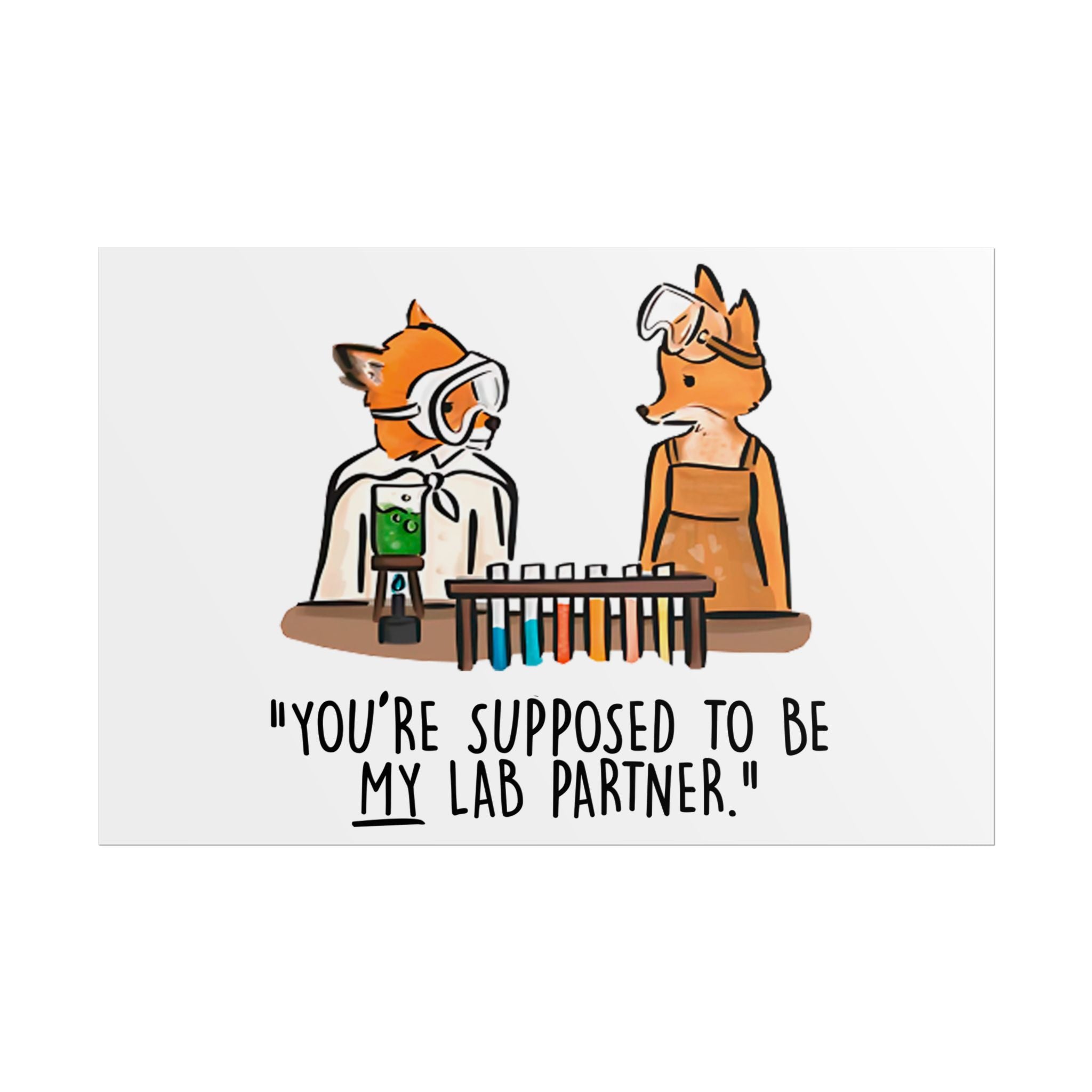 Fantastic Mr. Fox – Lab Partner Scene - Poster - The Films Point