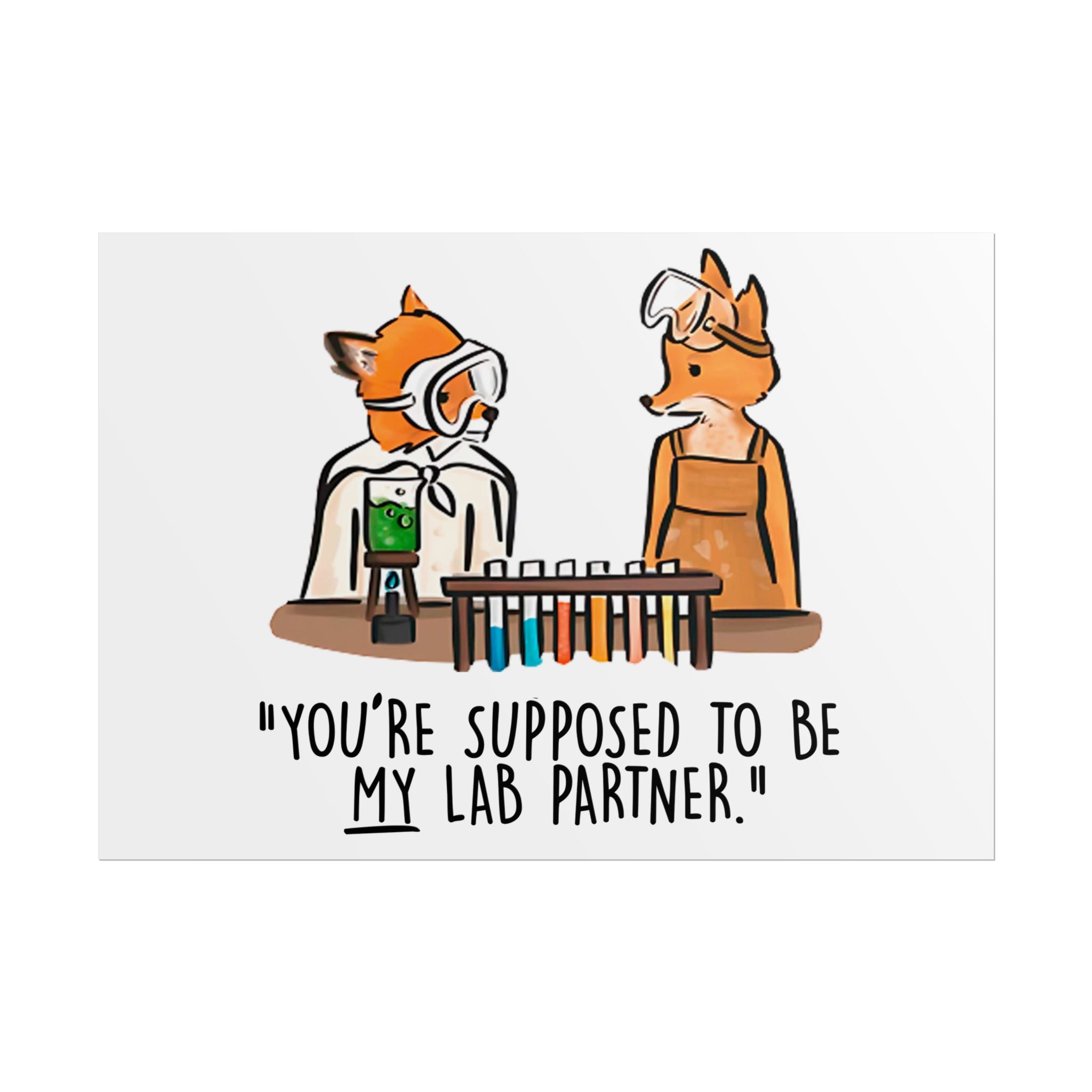 Fantastic Mr. Fox – Lab Partner Scene - Poster - The Films Point