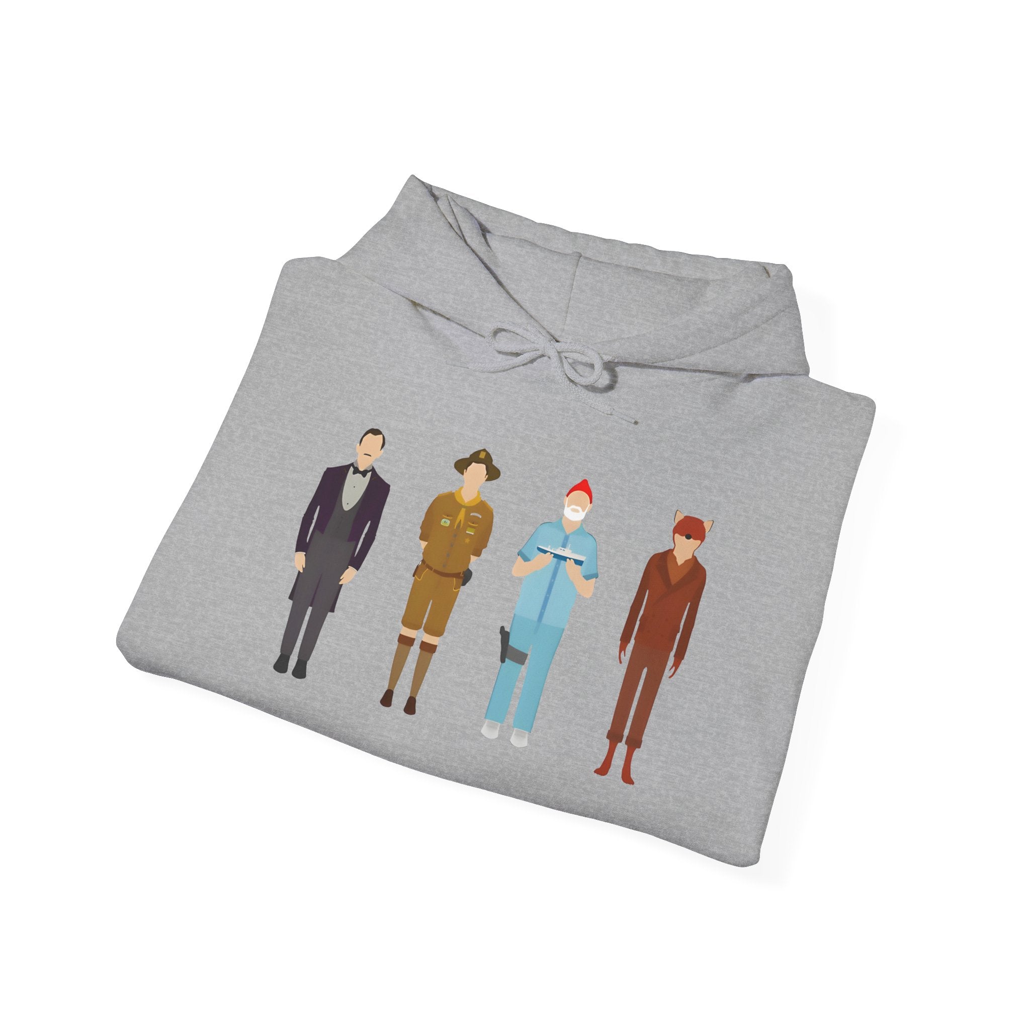Wes Anderson Characters - Hoodie