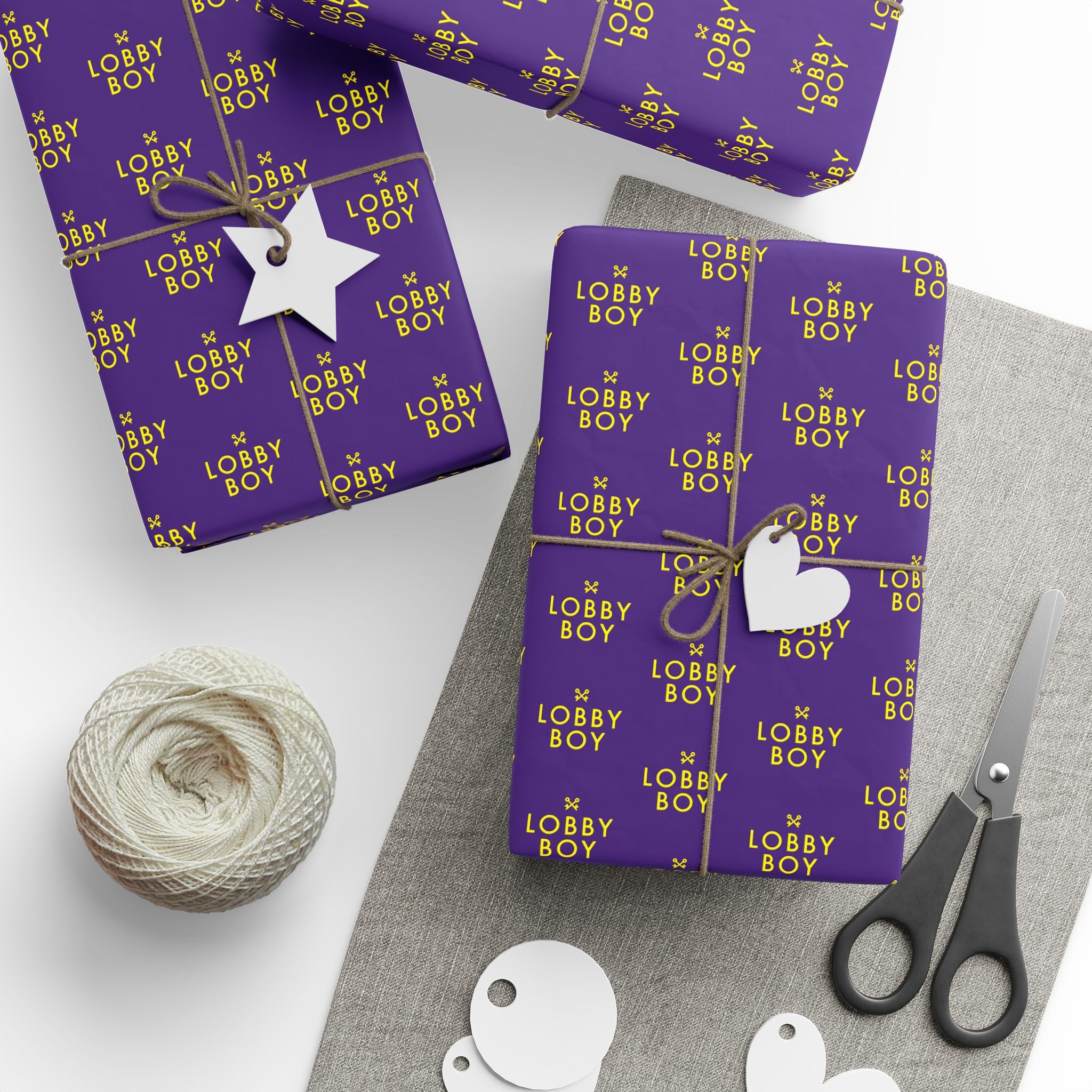 Lobby Boy The Grand Budapest Hotel - Wrapping Paper - The Films Point