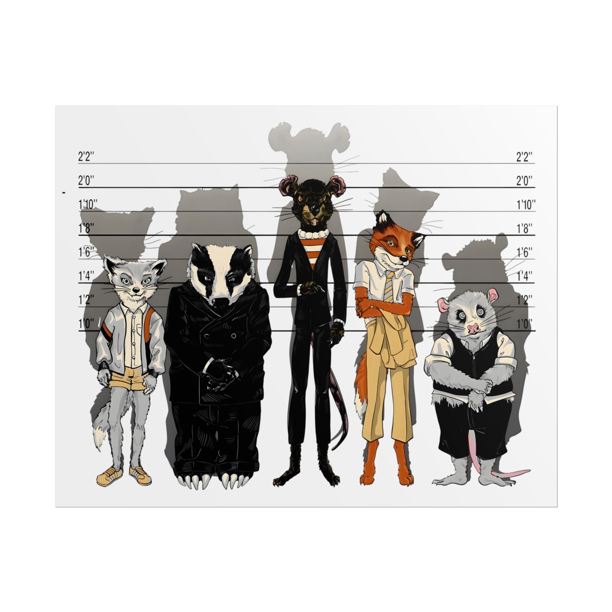 Unusual Suspects Fantastic Mr Fox - Poster - The Films Point