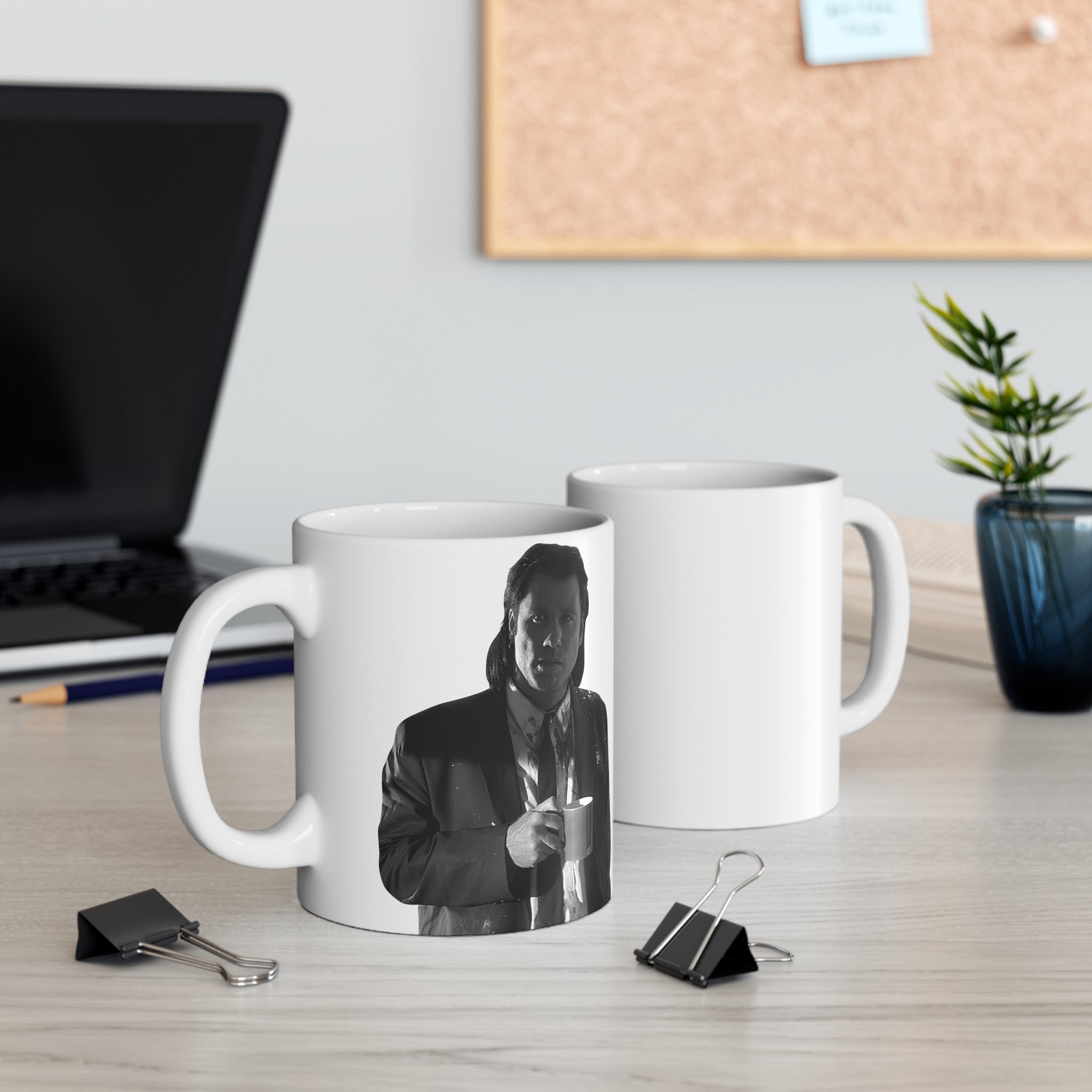 John Travolta Pulp Fiction Tarantino - Mug - The Films Point