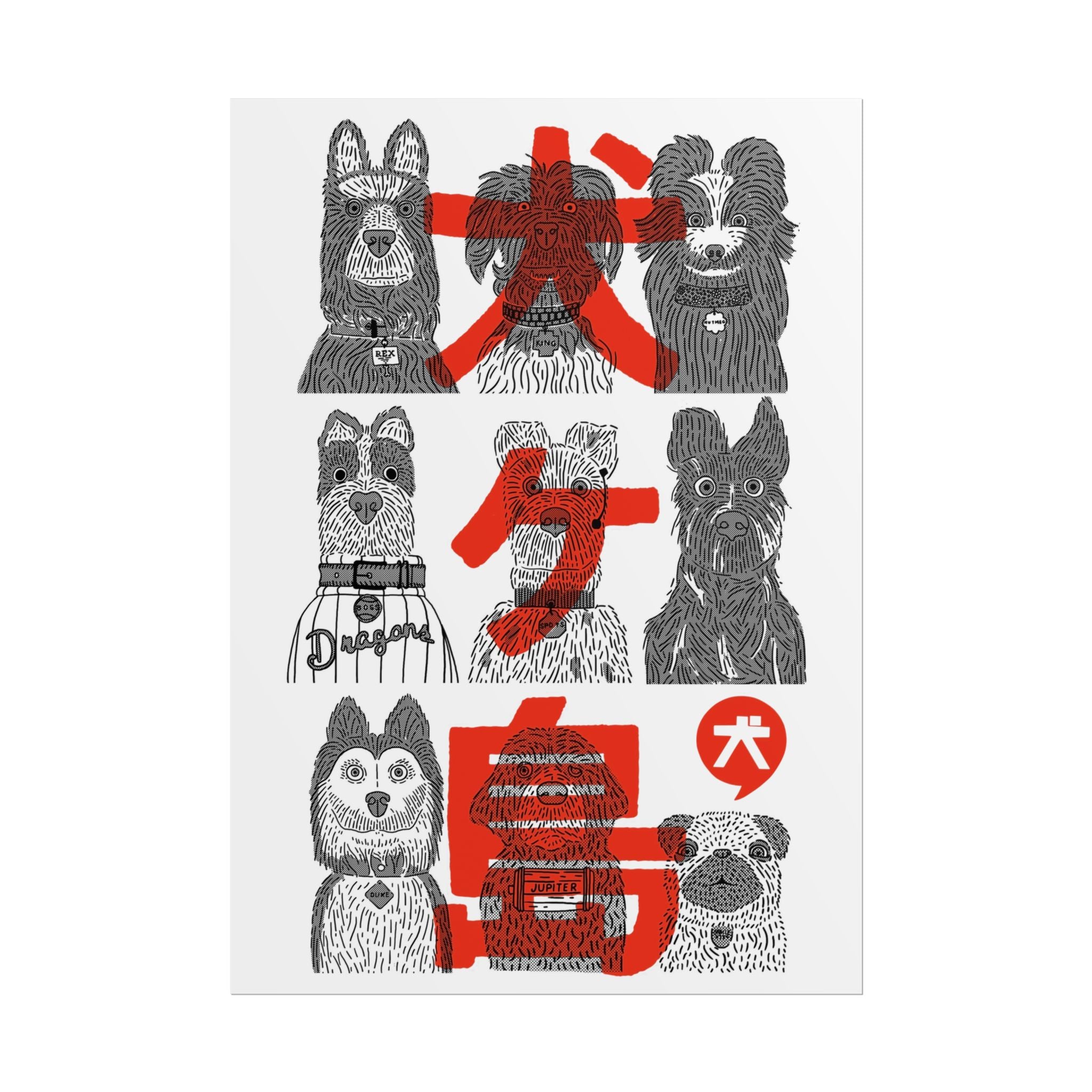 Isle Of Dogs - Poster - The Films Point