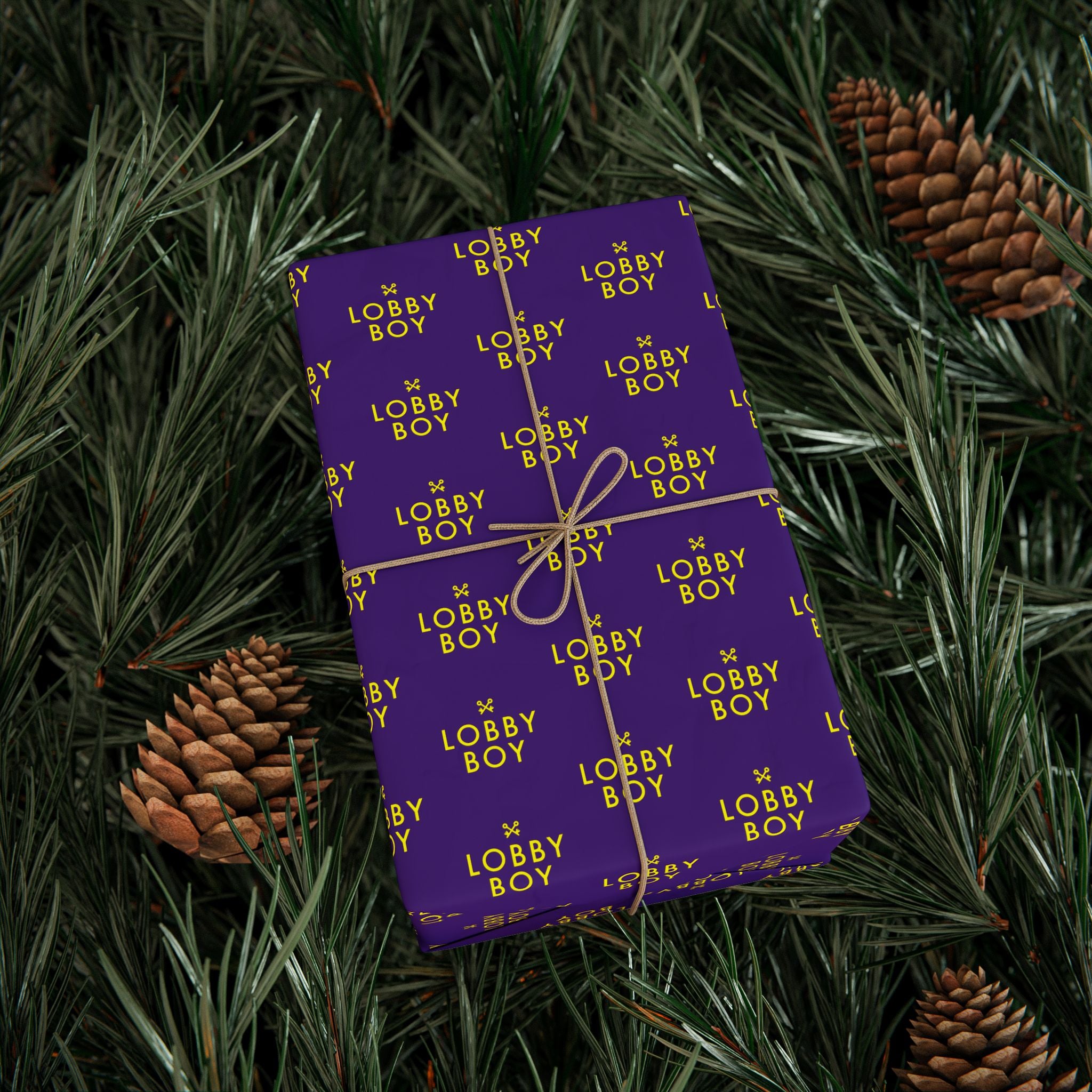 Lobby Boy The Grand Budapest Hotel - Wrapping Paper - The Films Point