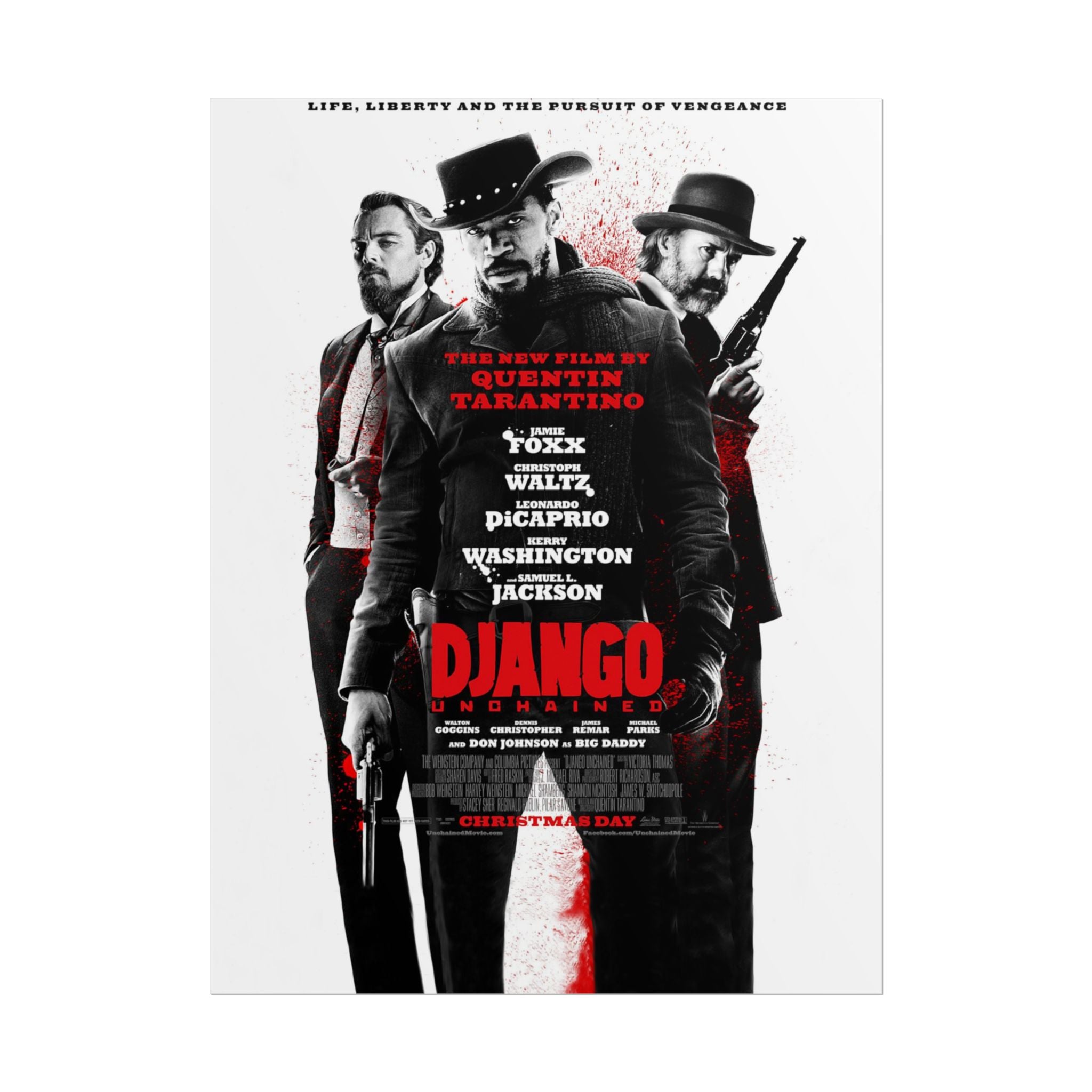 Django Unchained Movie - Poster - The Films Point