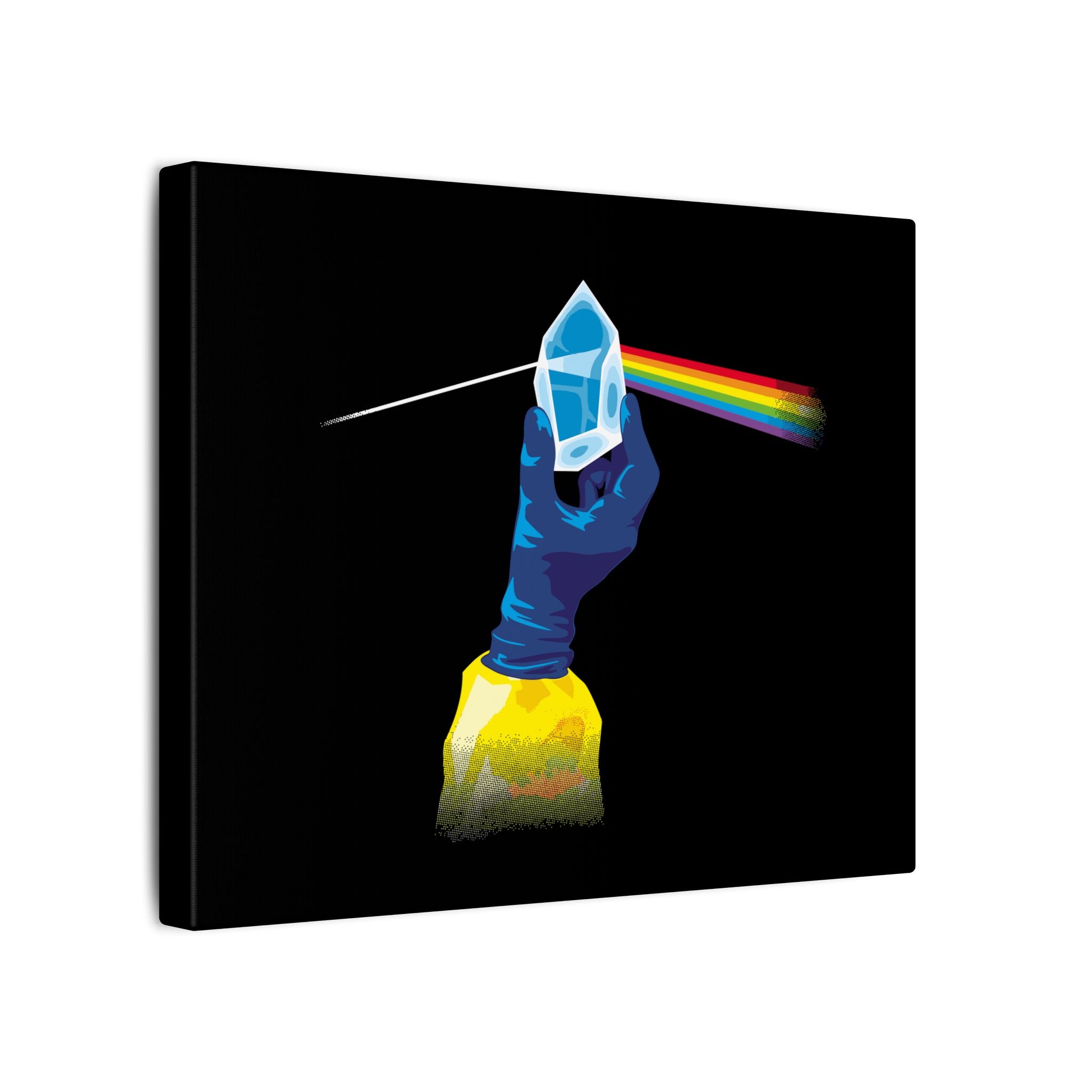 The dark side of meth -Matte Canvas