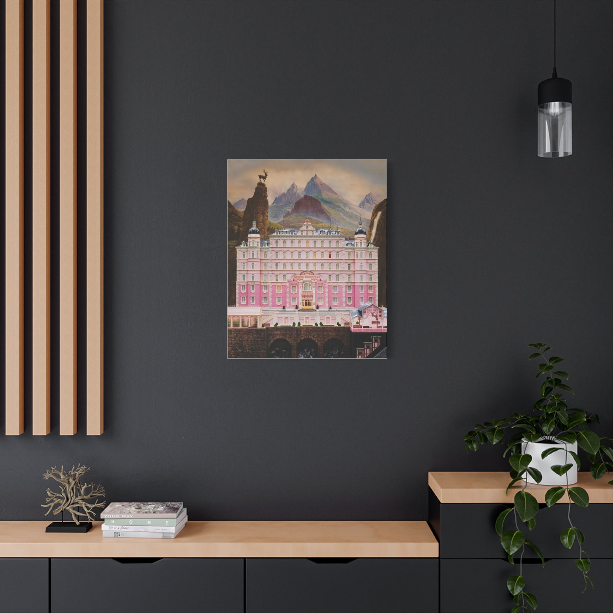 The Grand Budapest Hotel Wes Anderson - Canvas Art