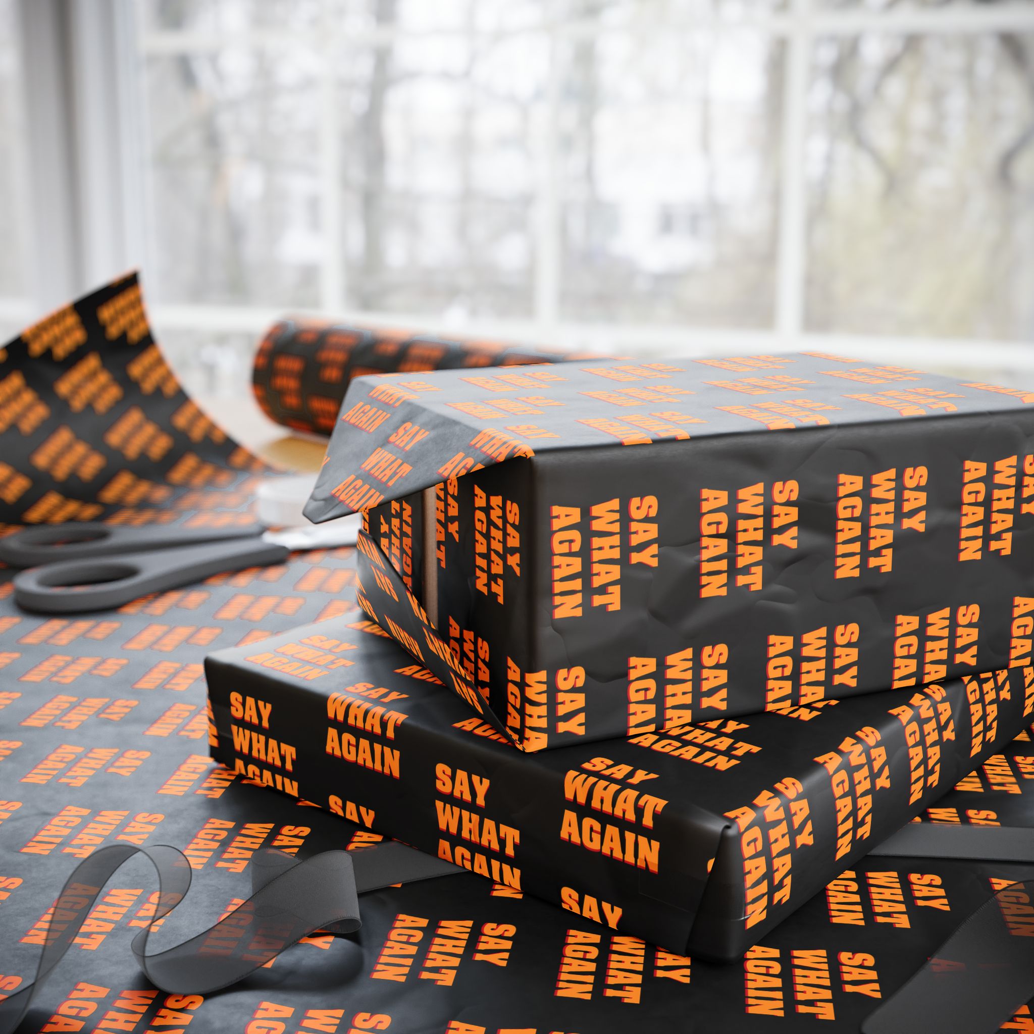 Say What Again Pulp Fiction - Wrapping Paper - The Films Point