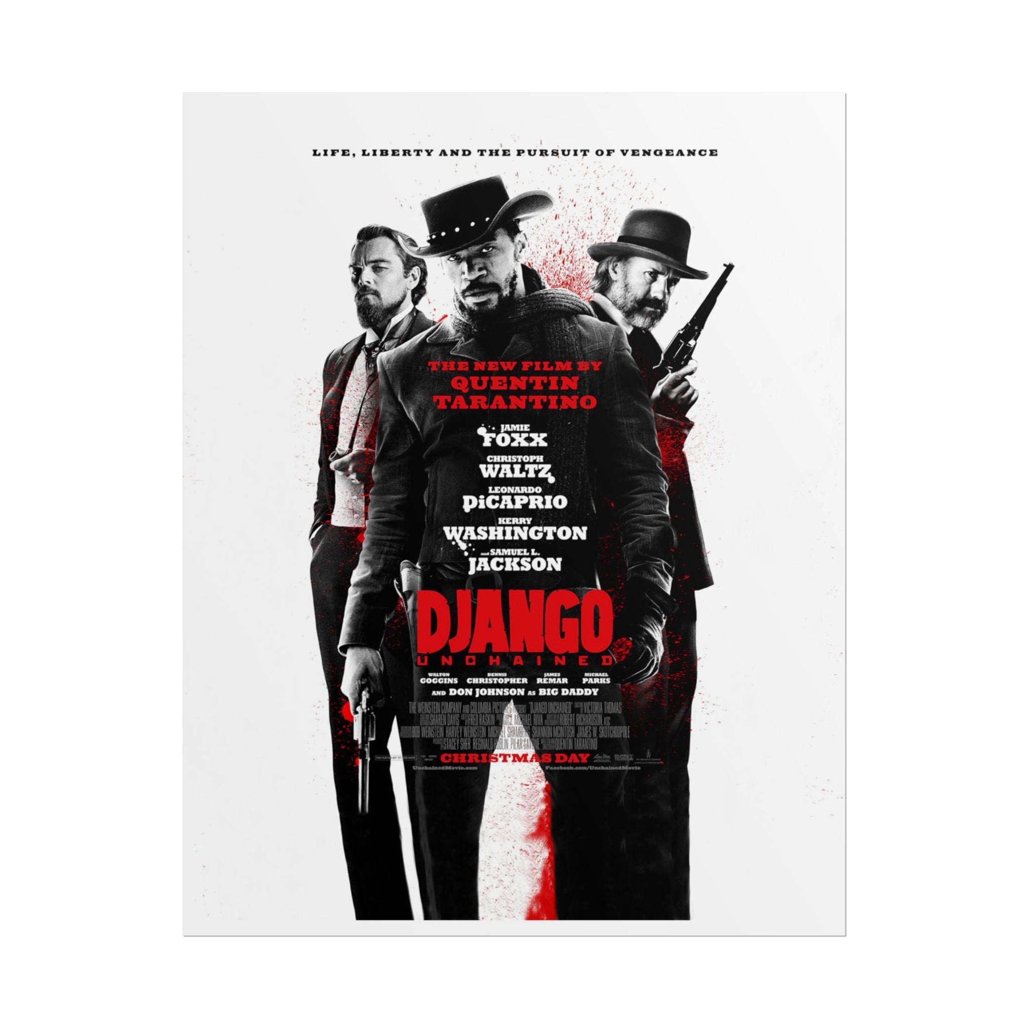 Django Unchained Movie - Poster - The Films Point