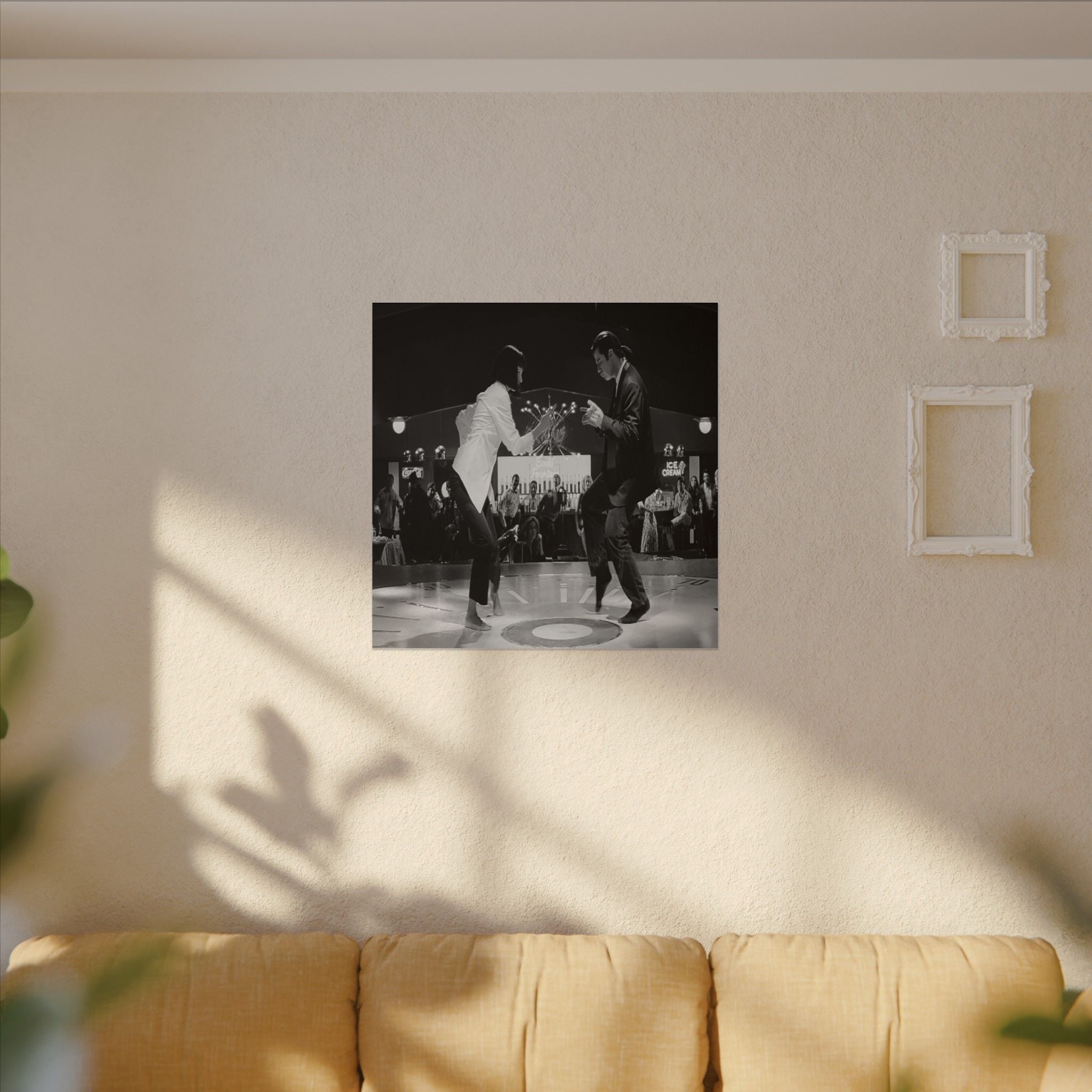 Mia & Vincent's Groove - Canvas Art