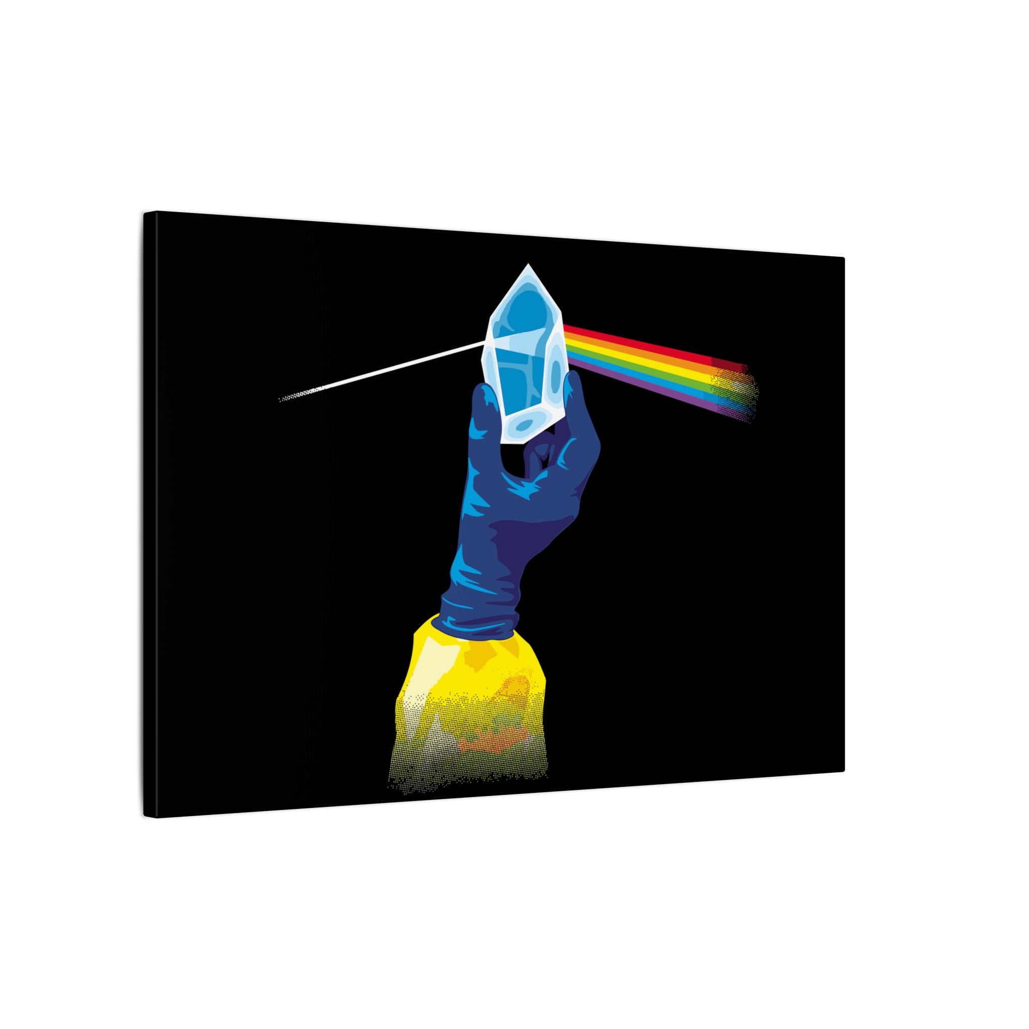 The dark side of meth -Matte Canvas