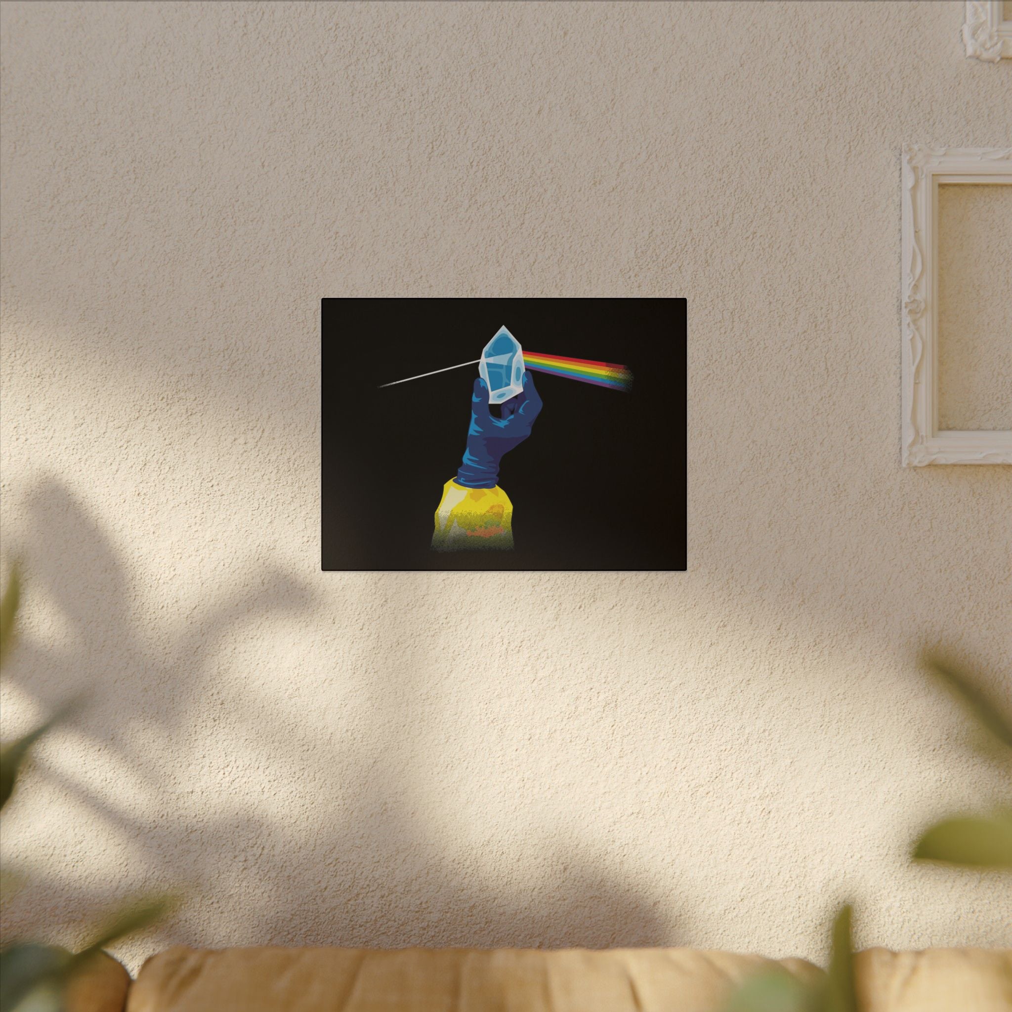 The dark side of meth -Matte Canvas