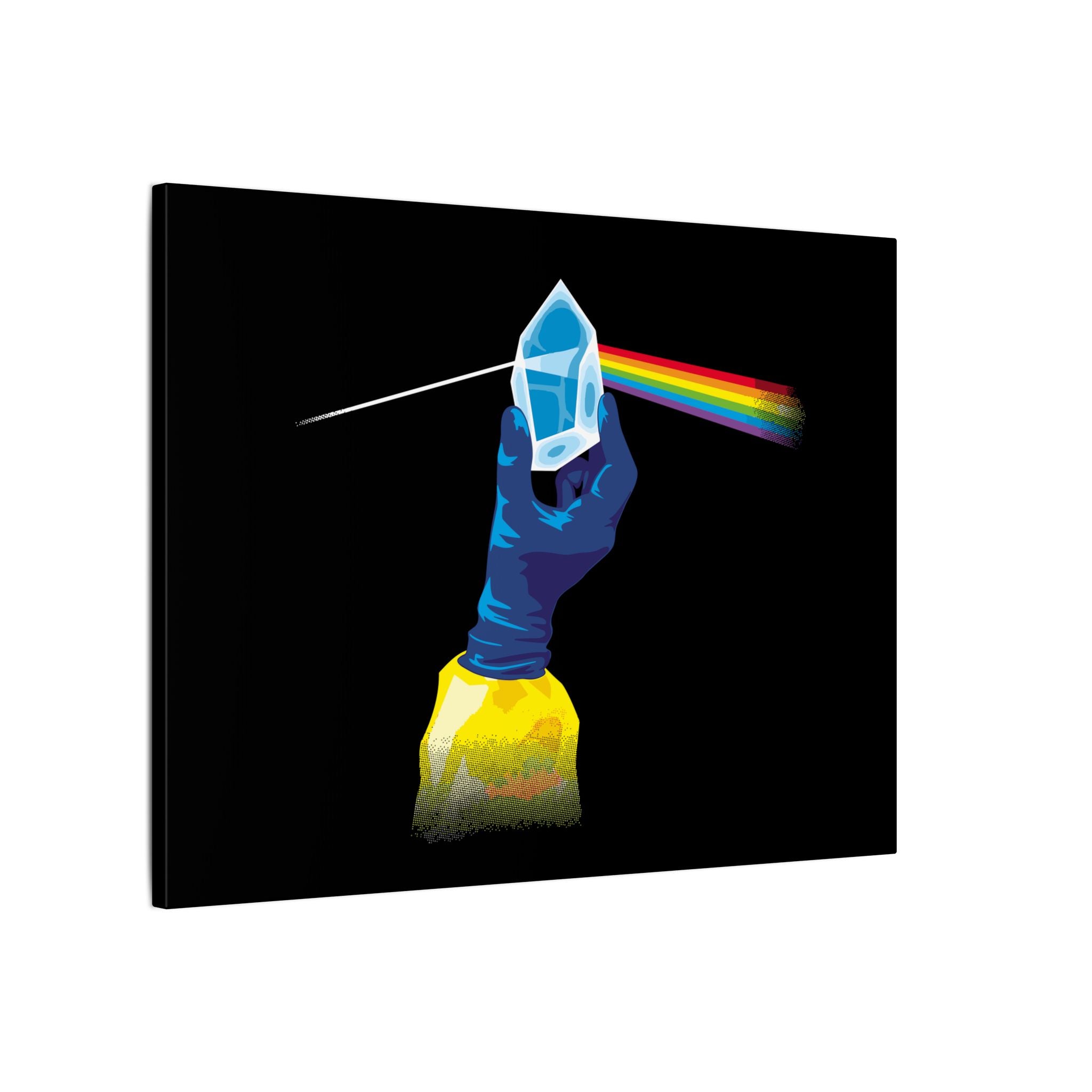 The dark side of meth -Matte Canvas