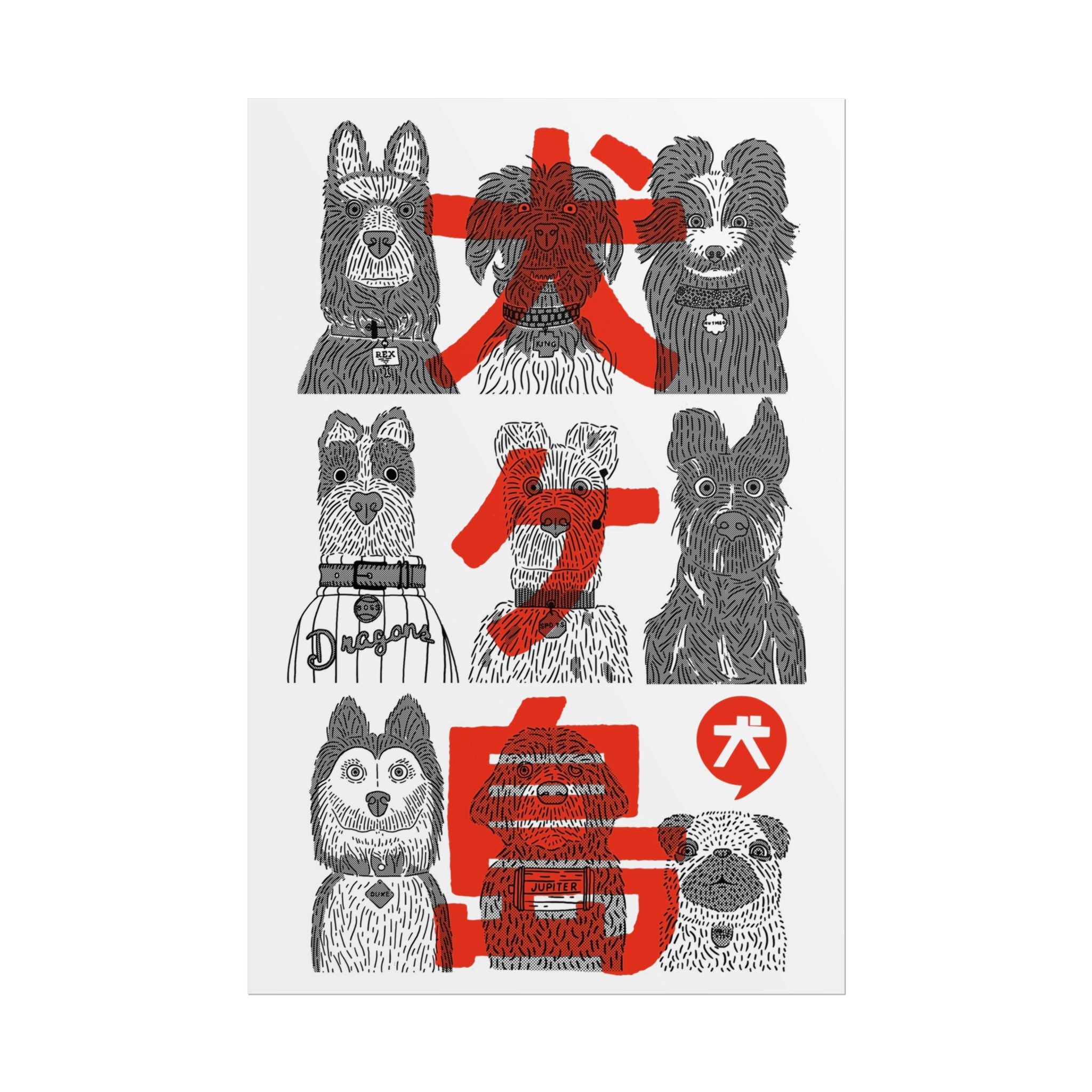 Isle Of Dogs - Poster - The Films Point