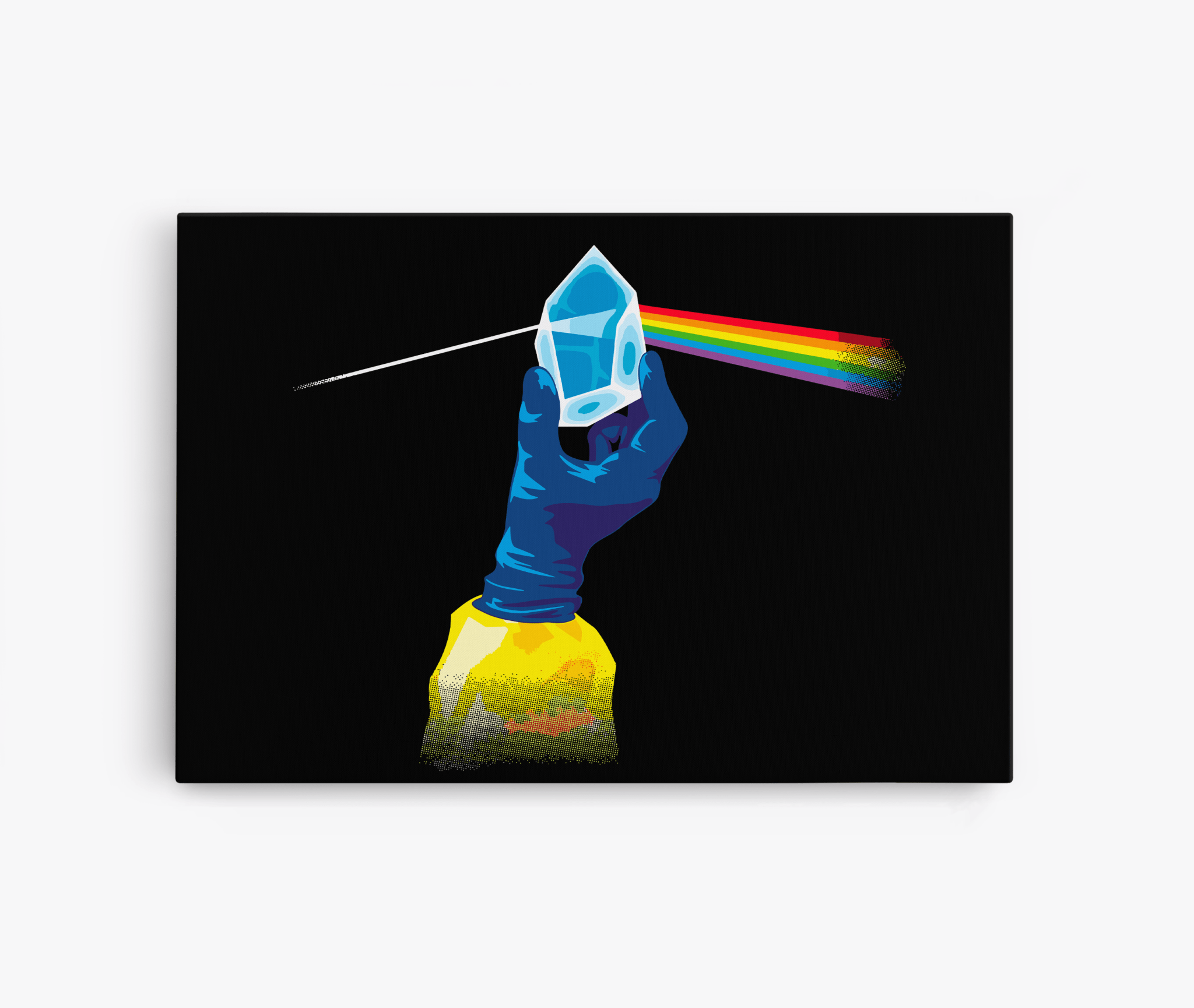 The Dark Side Of Meth - Canvas Art - The Films Point